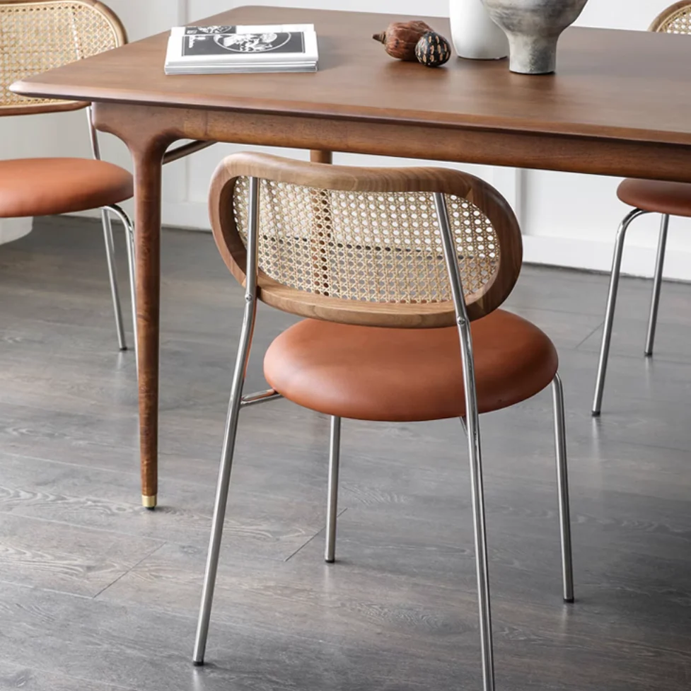 ラタン調スタッキングチェア