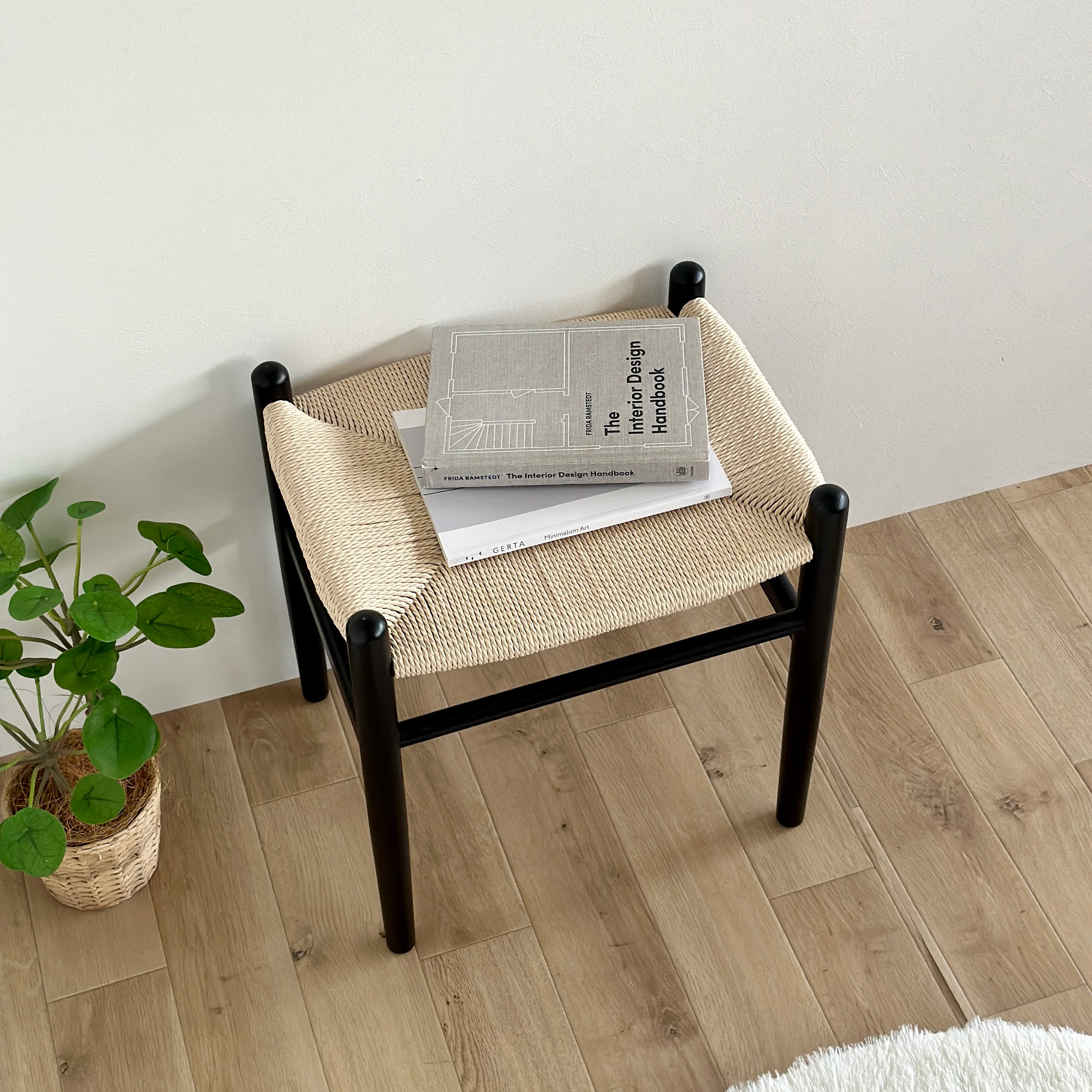 ペーパーコードスクエアスツール