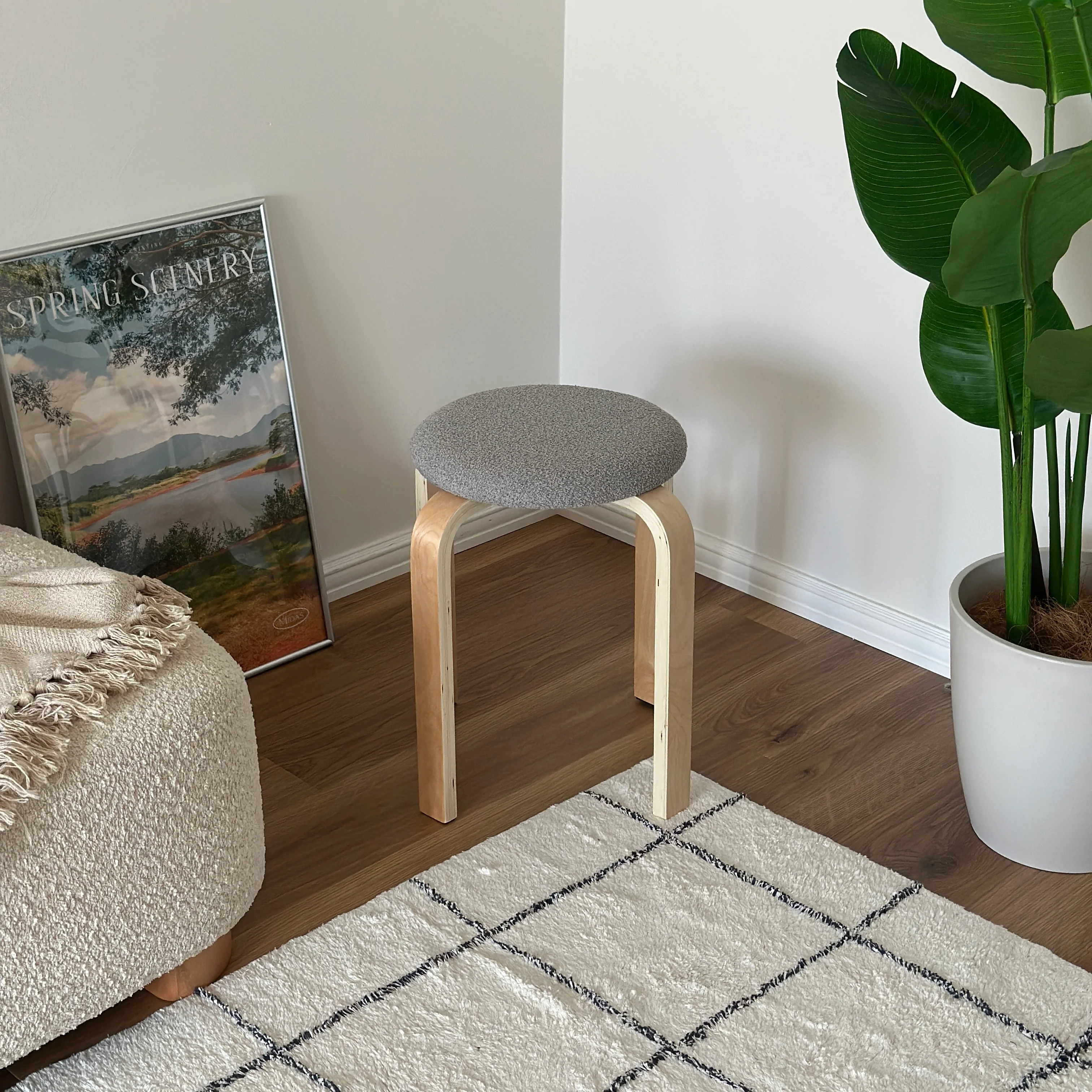 曲木スタッキングスツール