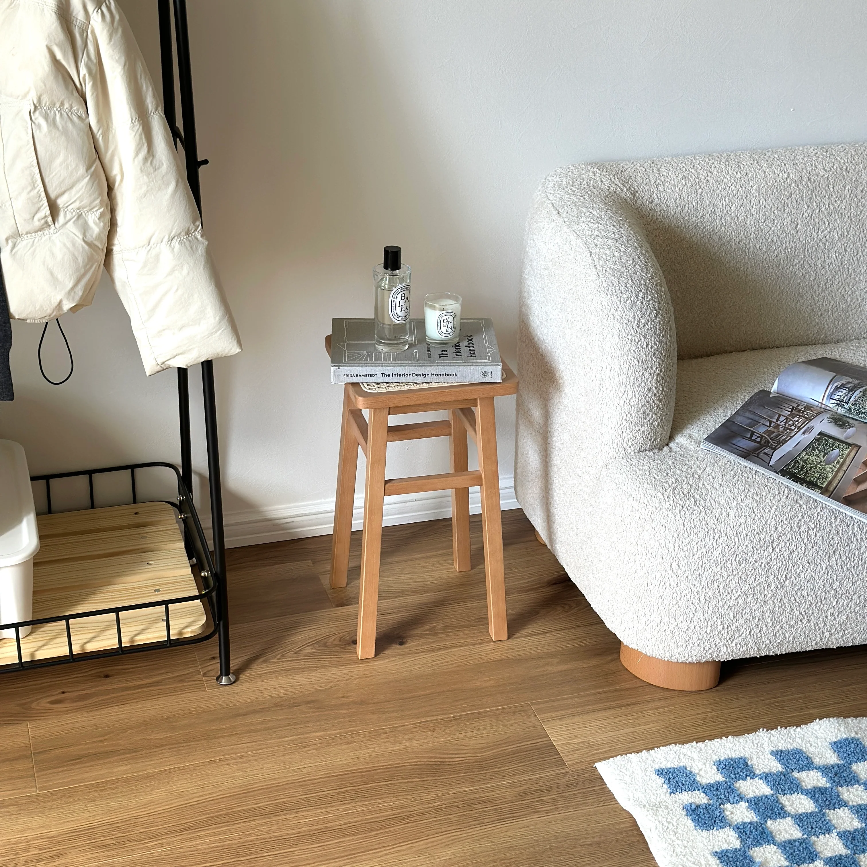 ラタンスクエアマルチスツール