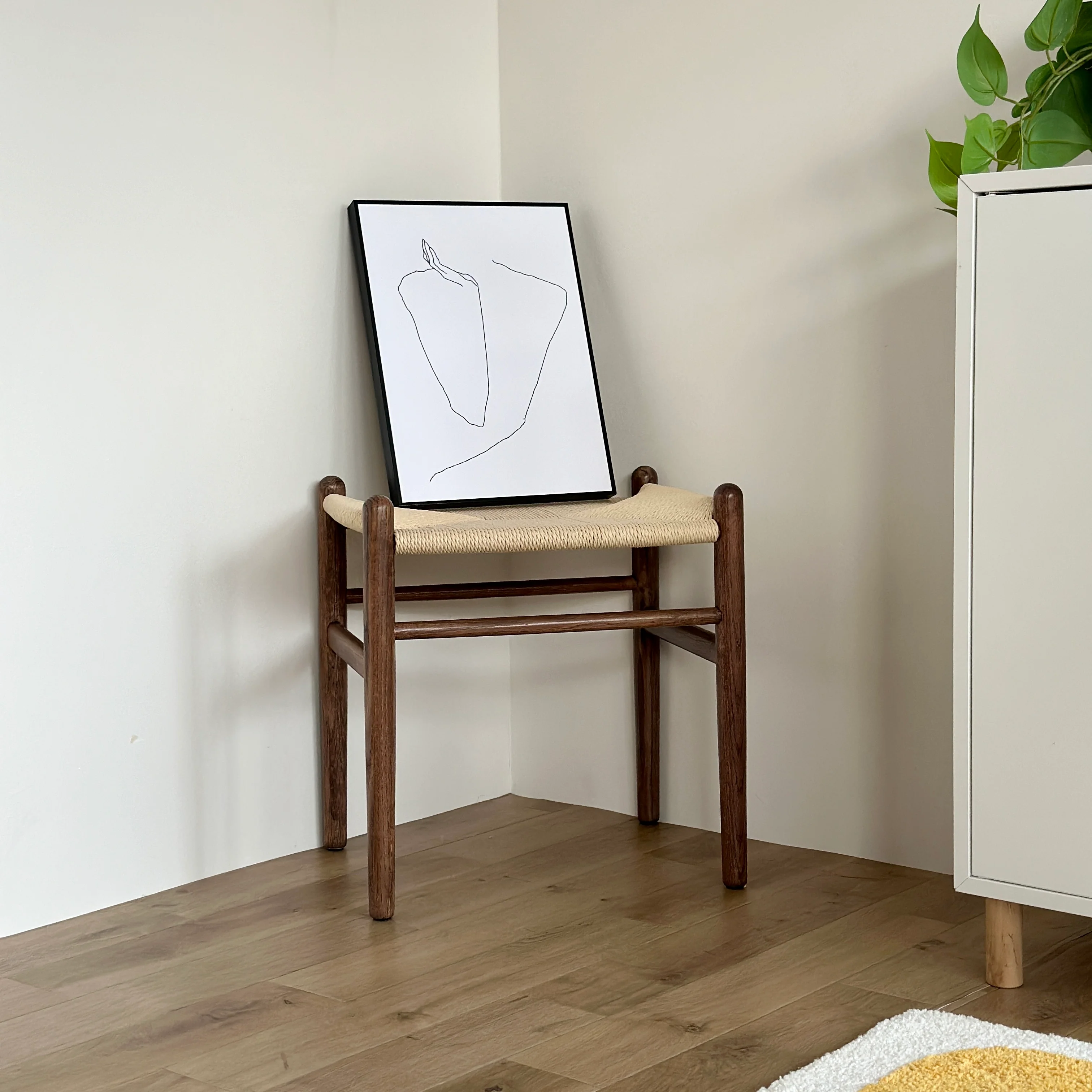 ペーパーコードスクエアスツール