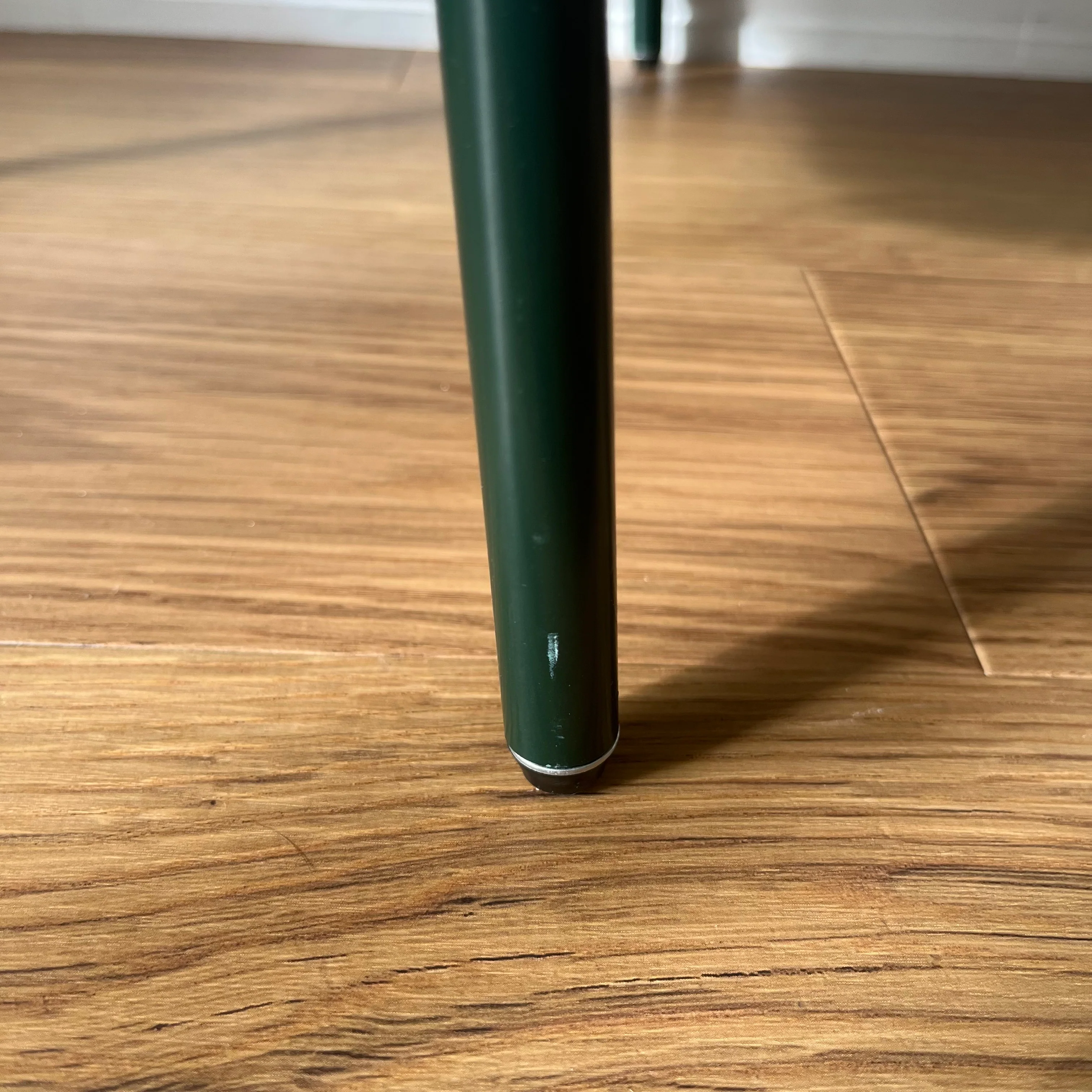 【outlet】もこもこチェックスツール グリーン