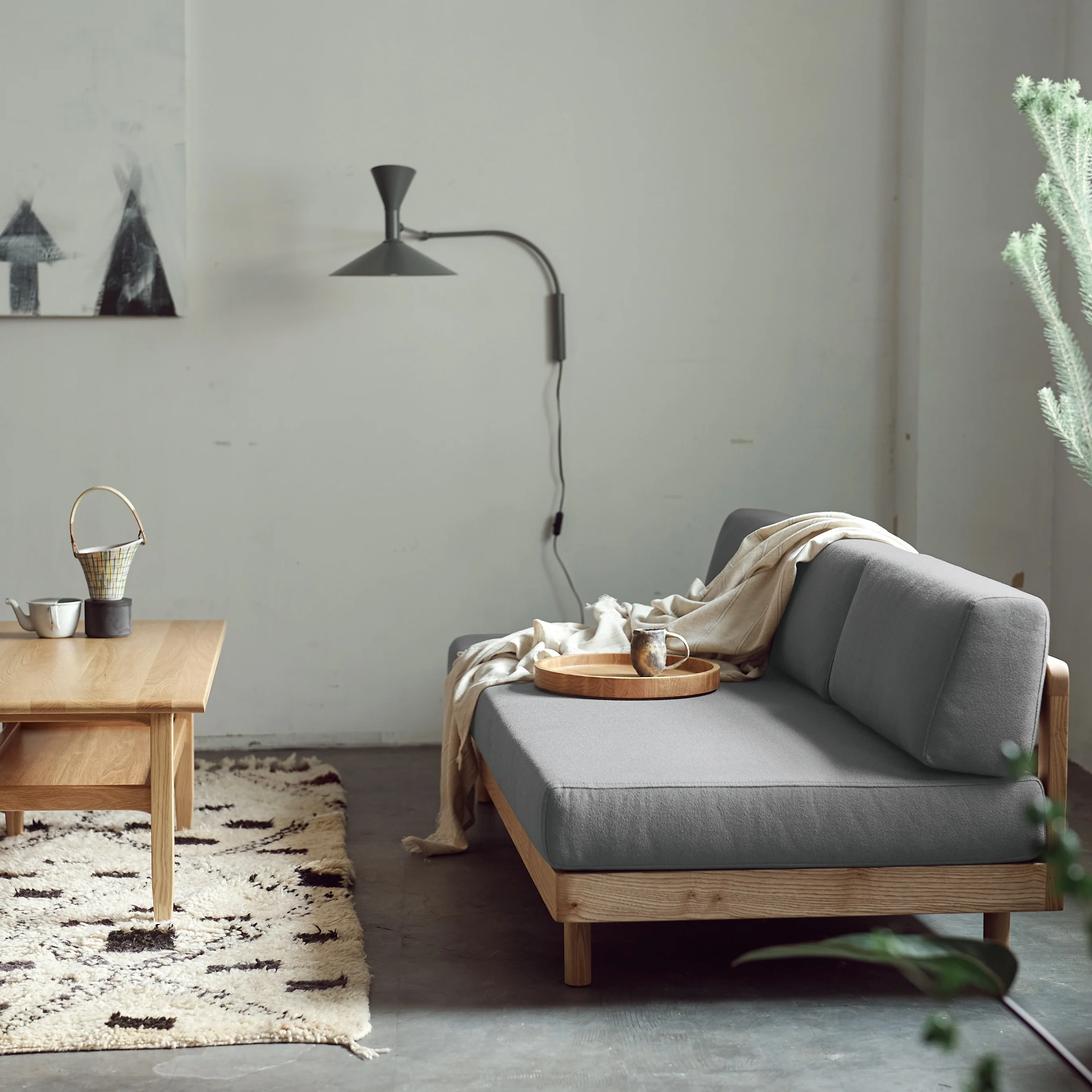 モーニングデイベッドソファ