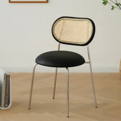 ラタン調スタッキングチェア