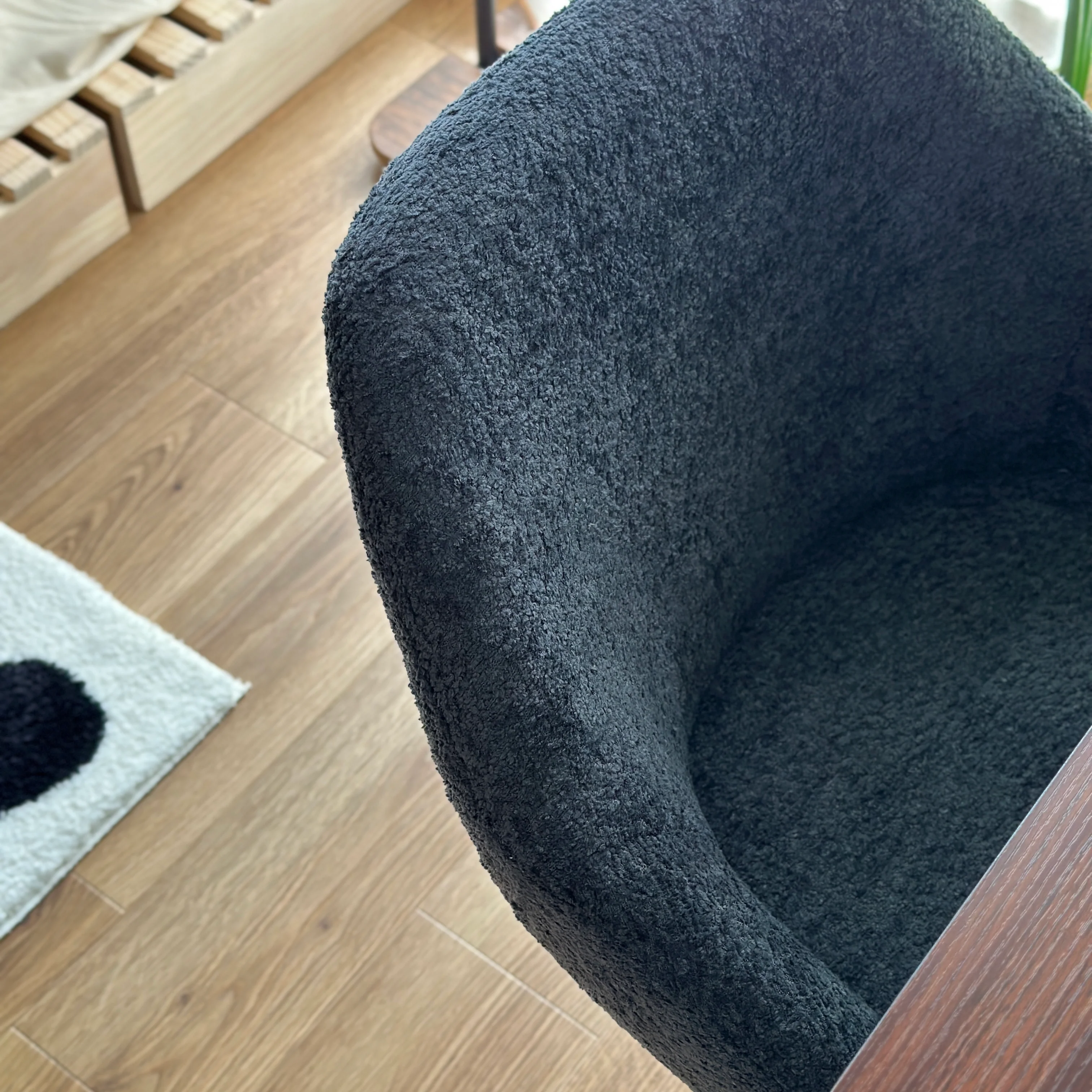 回転ブークレアームチェア