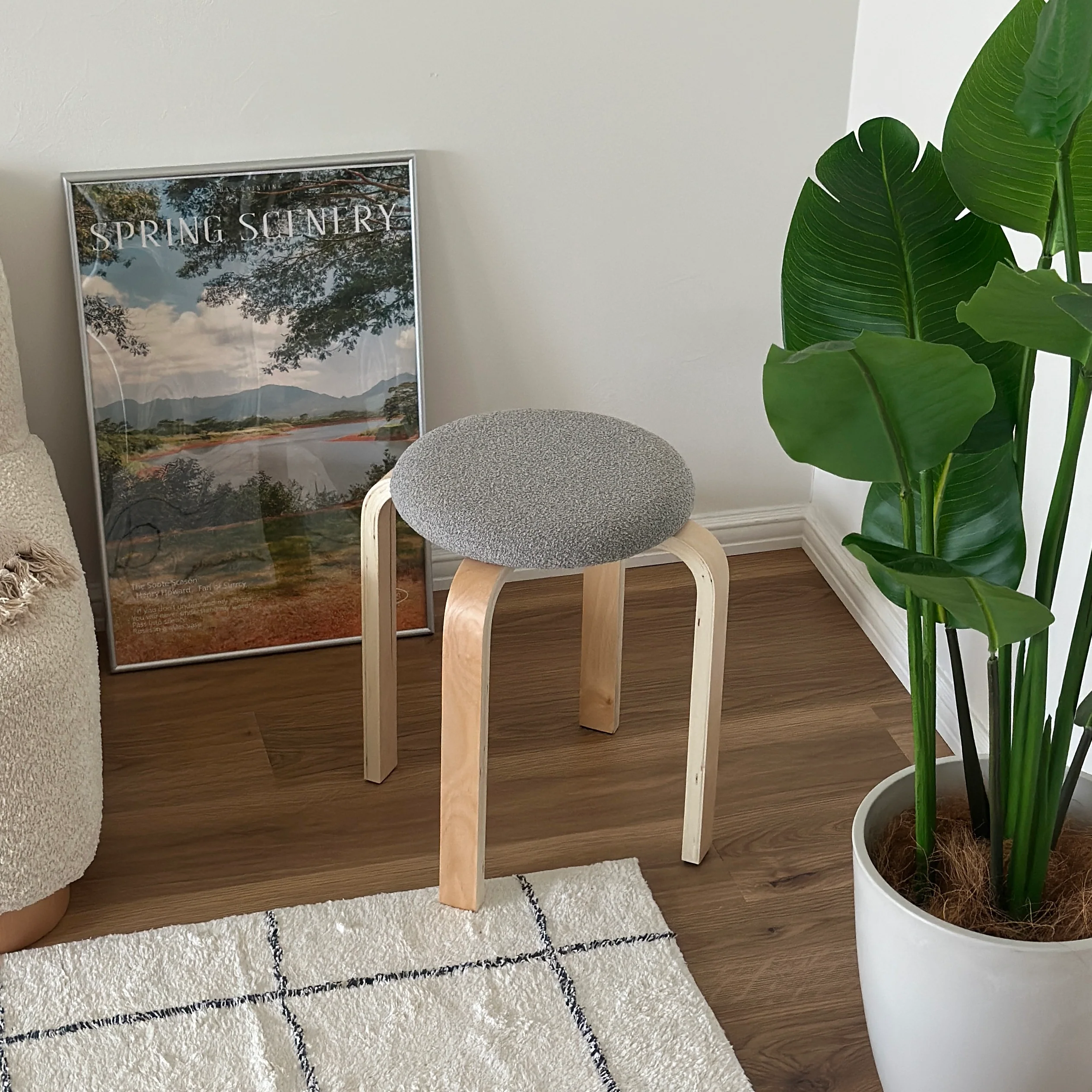 曲木スタッキングスツール