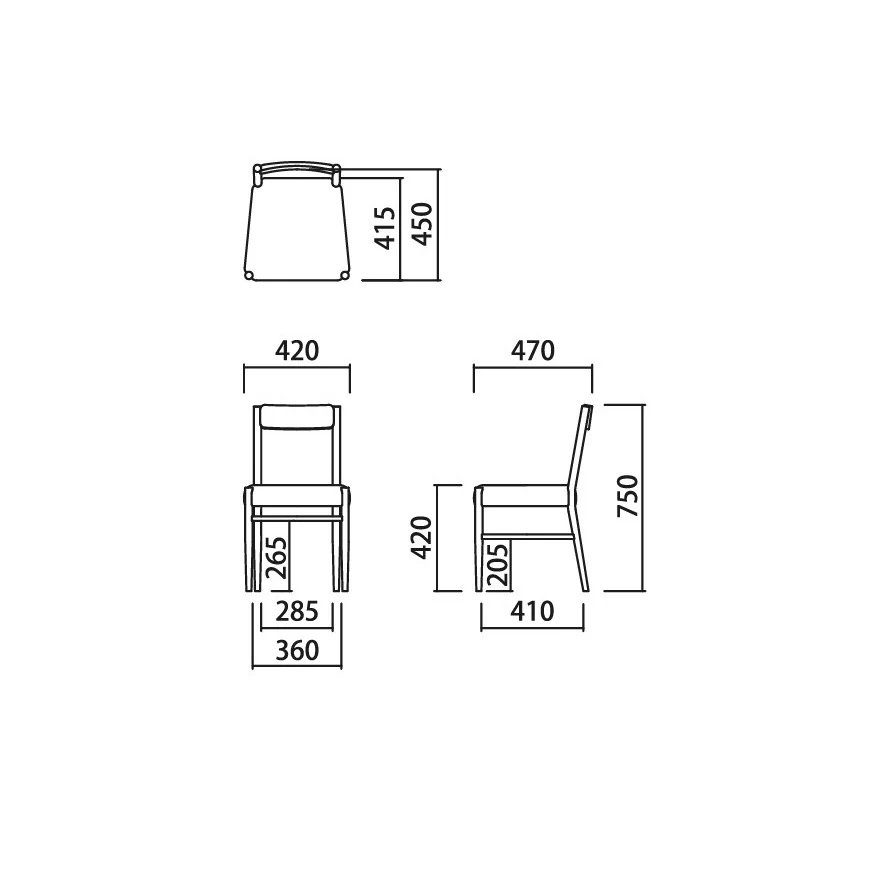 ステイダイニングチェア