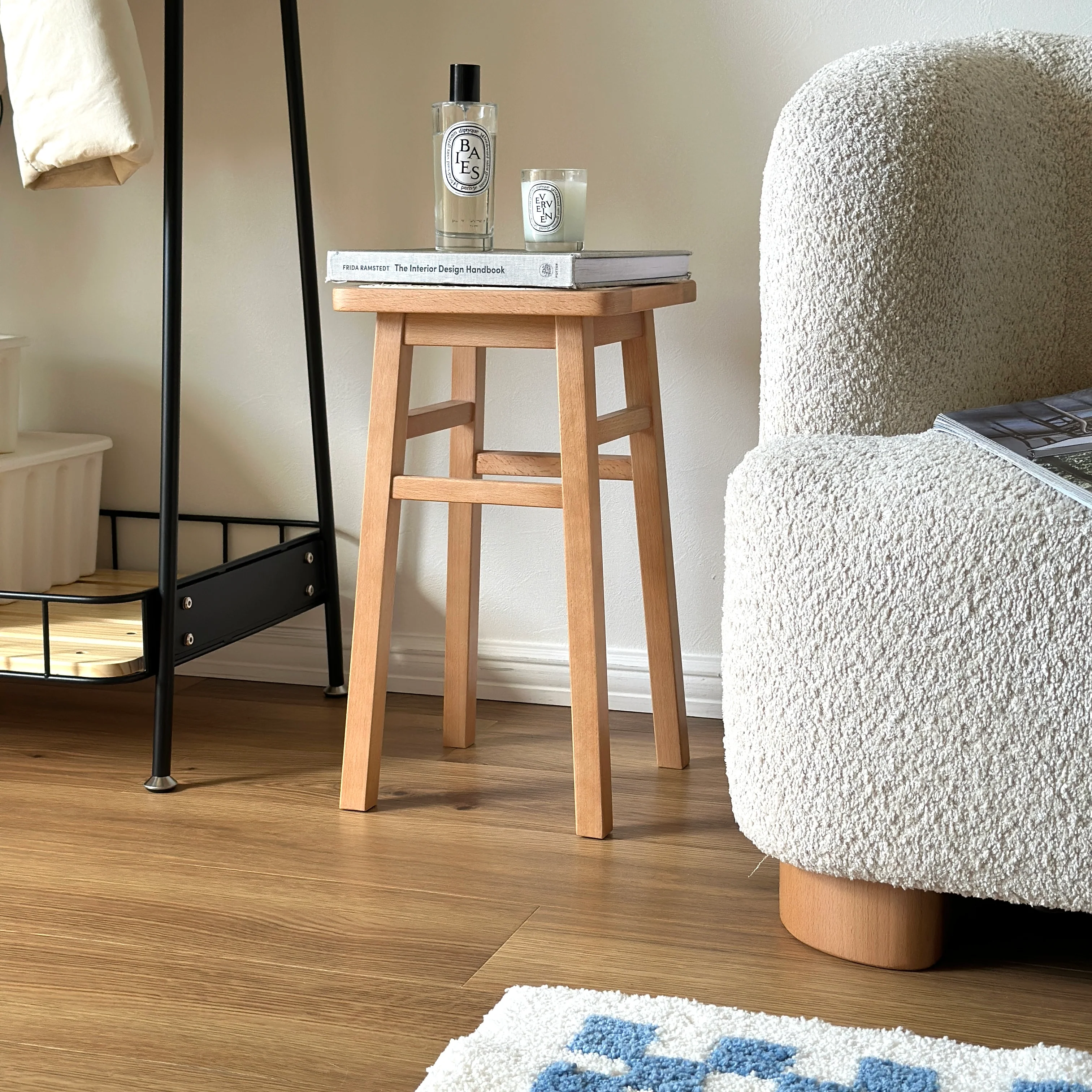 ラタンスクエアマルチスツール