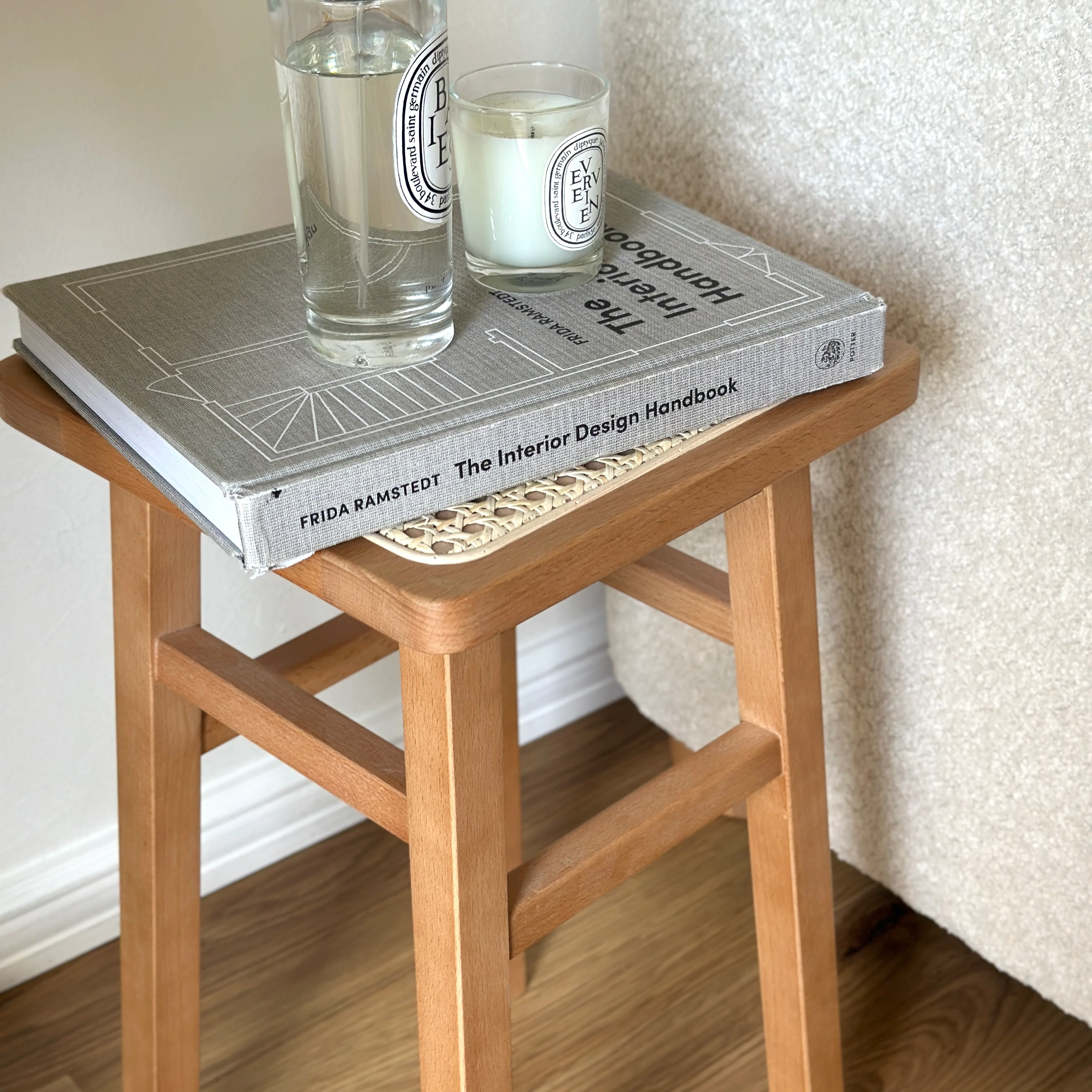 ラタンスクエアマルチスツール