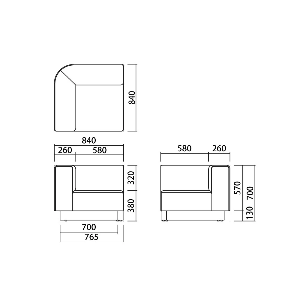 ウェイユニットソファ