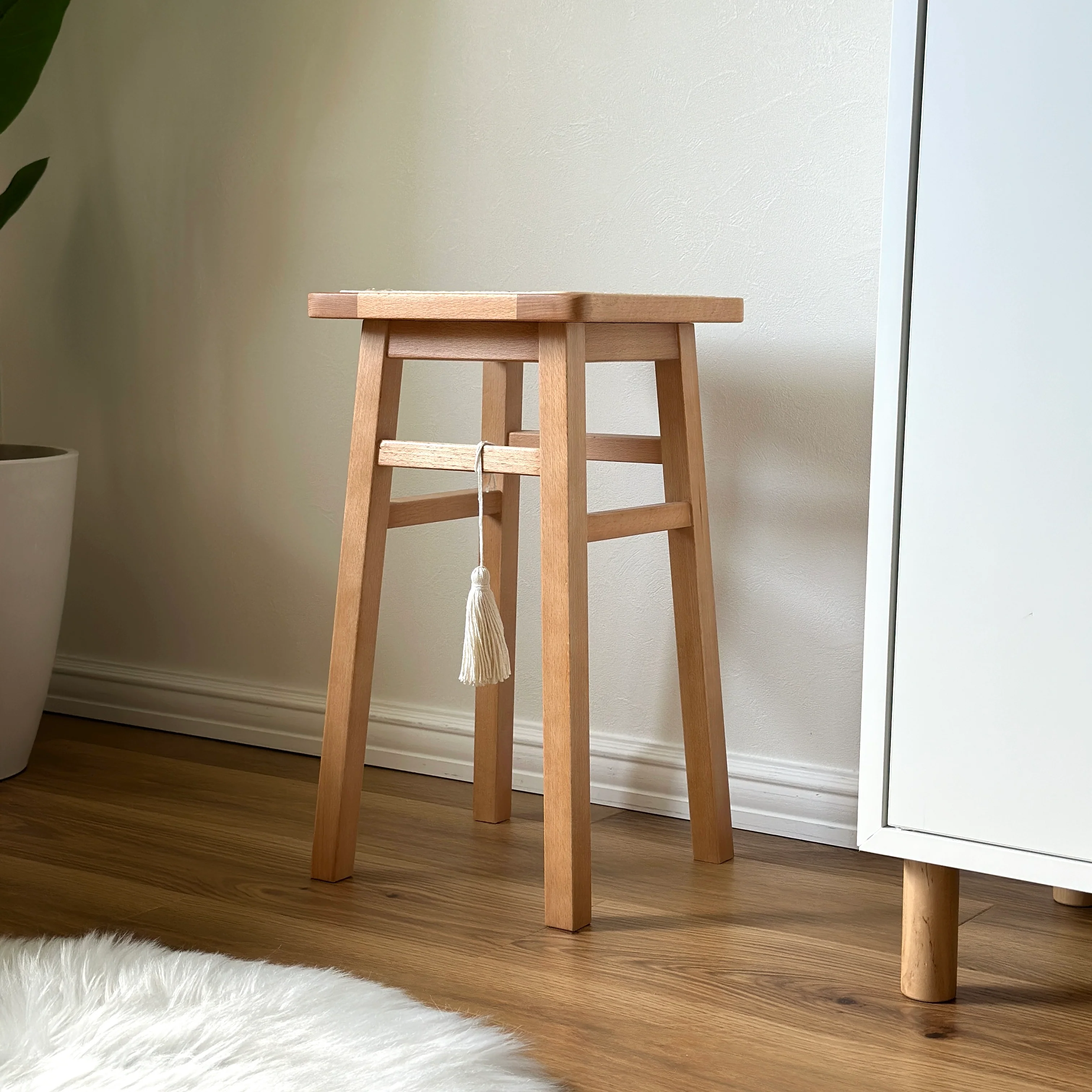 ラタンスクエアマルチスツール