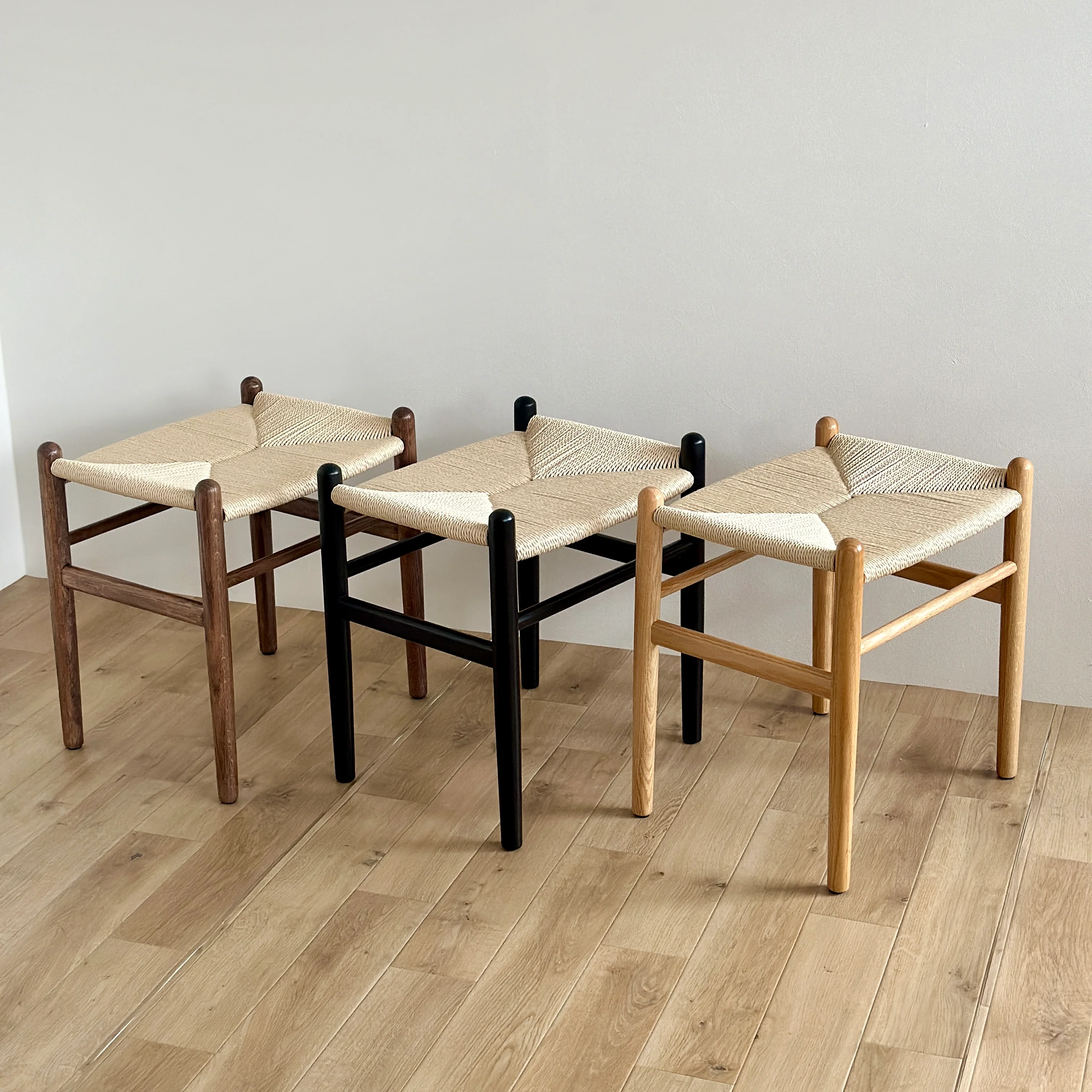 ペーパーコードスクエアスツール