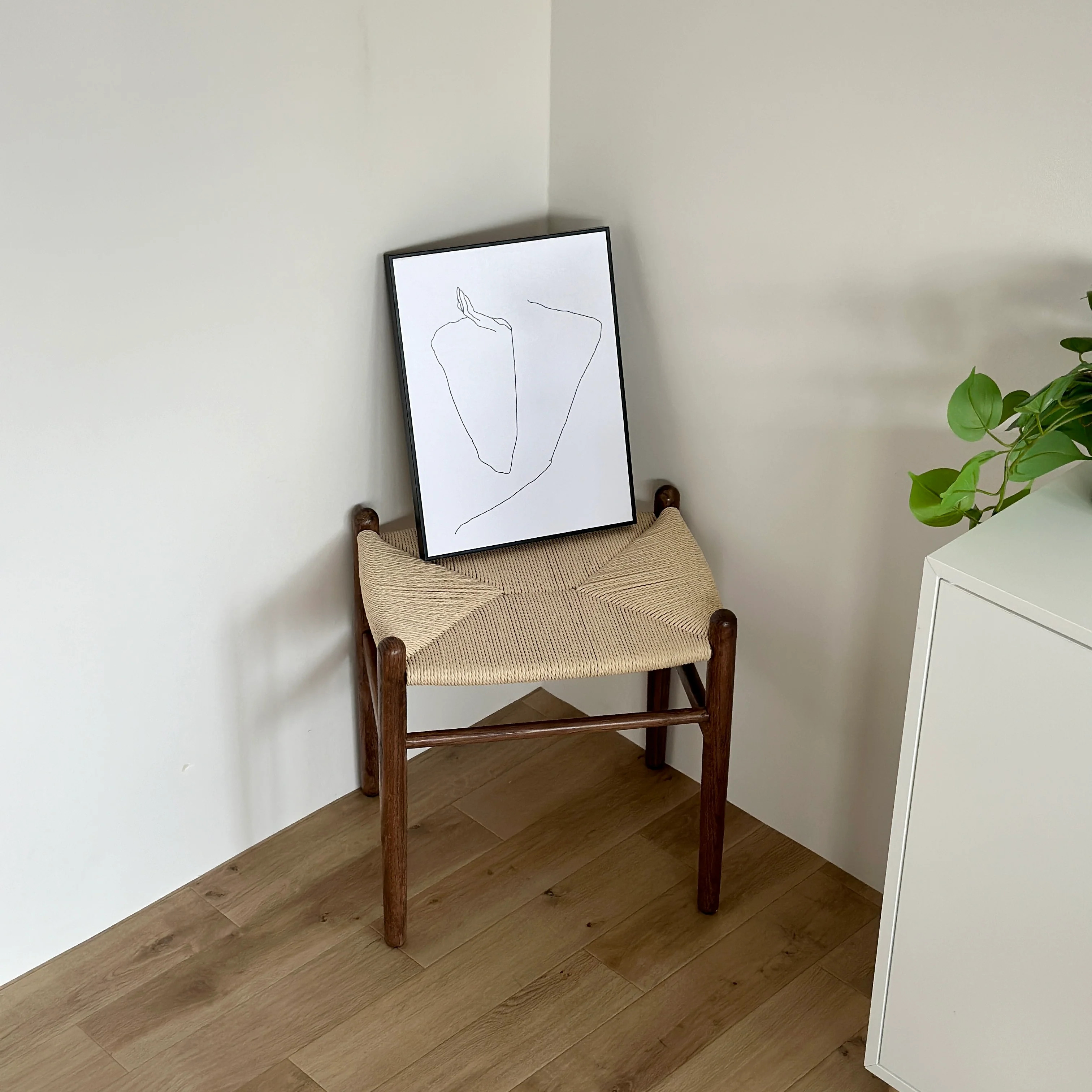 ペーパーコードスクエアスツール