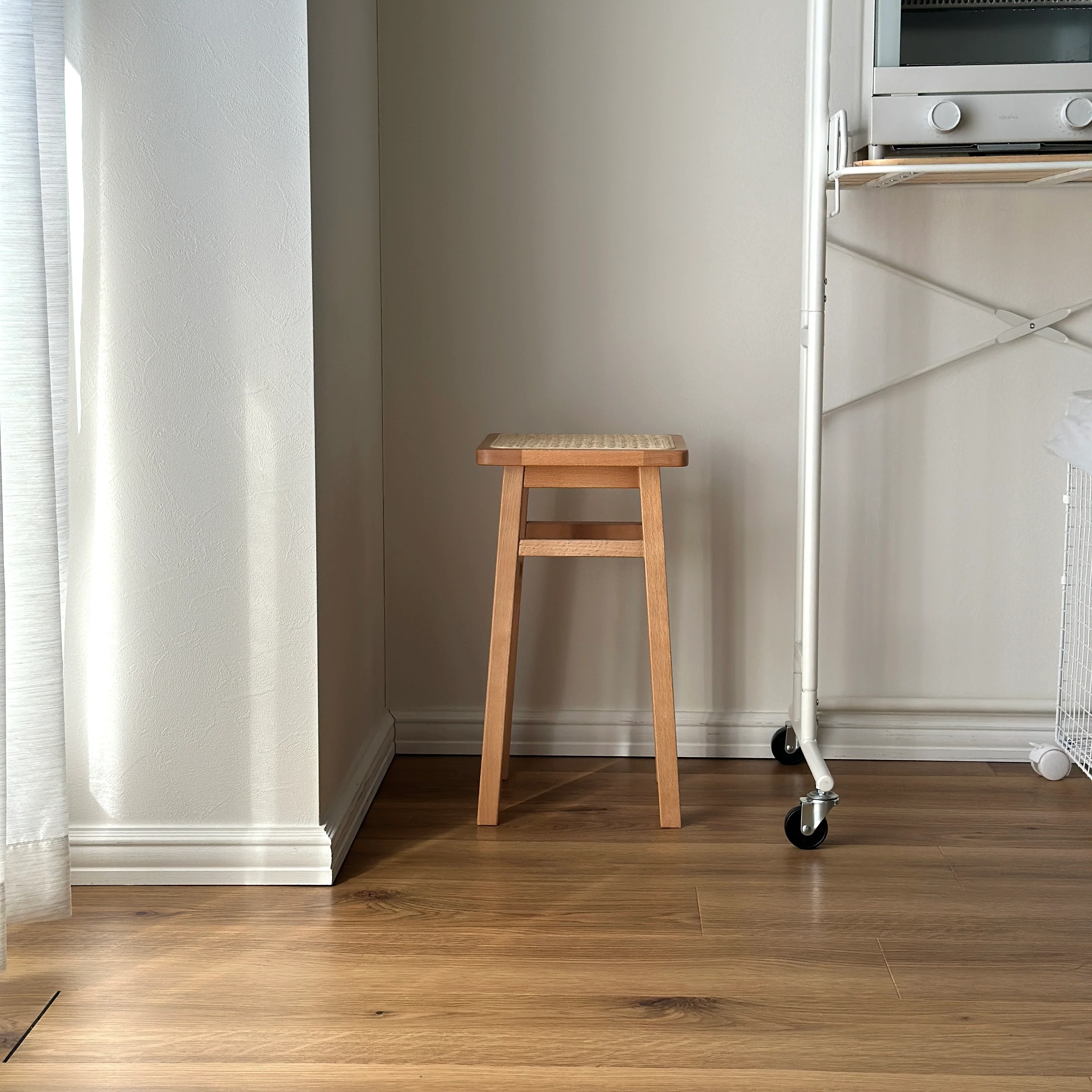 ラタンスクエアマルチスツール