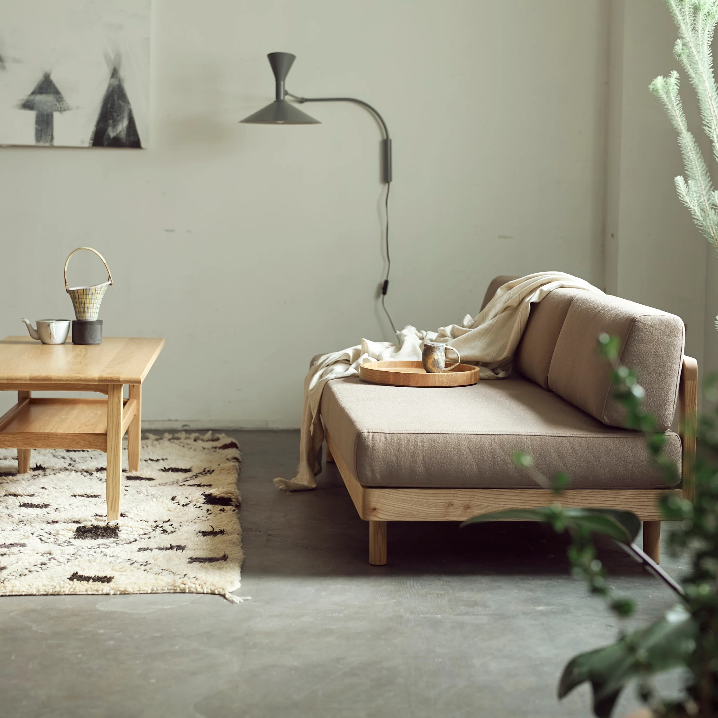 モーニングデイベッドソファ