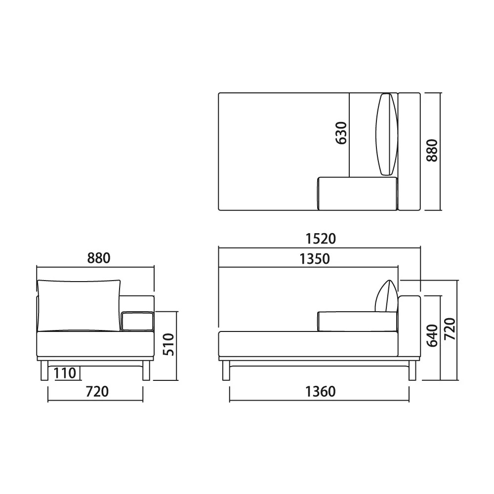 レクトユニットソファ
