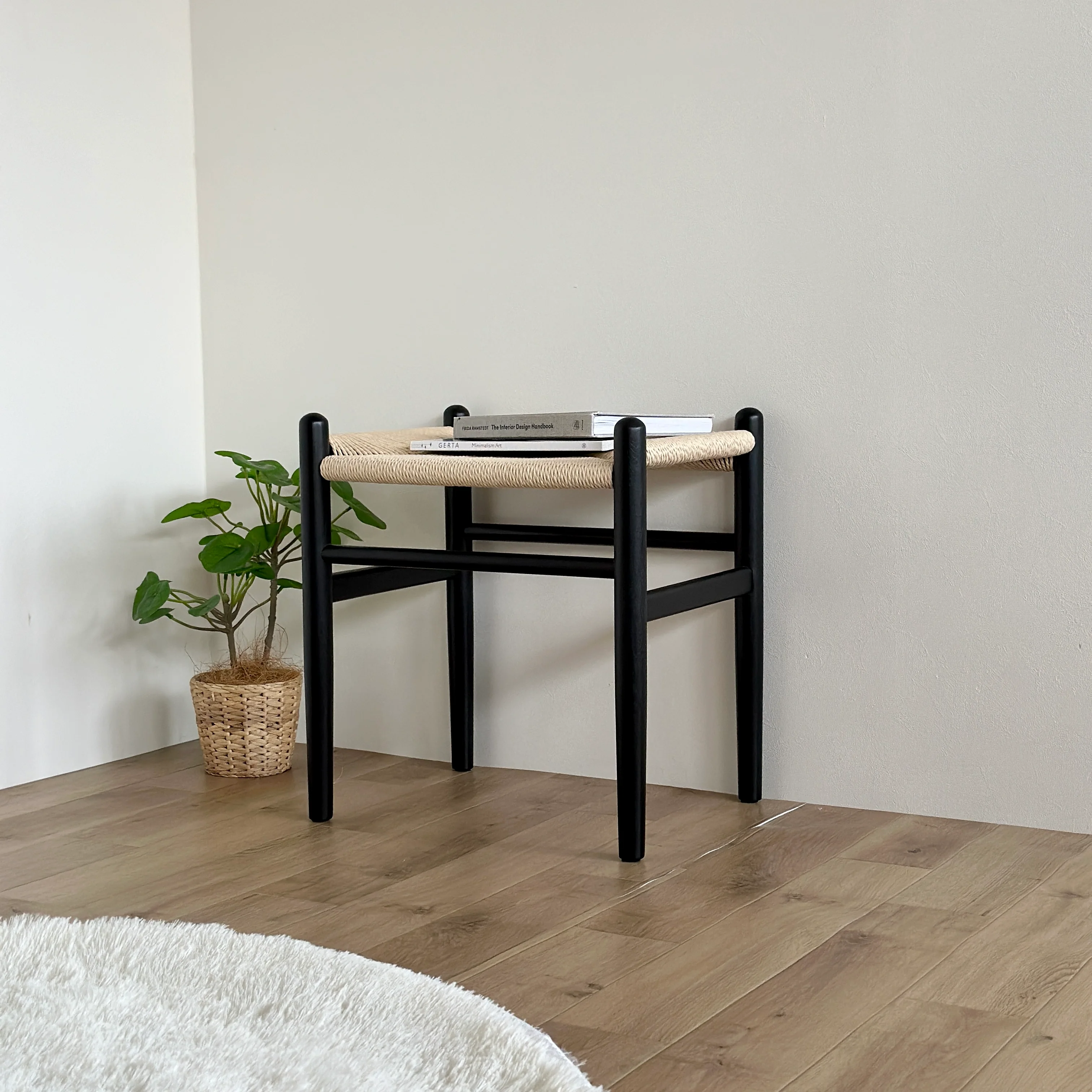 ペーパーコードスクエアスツール