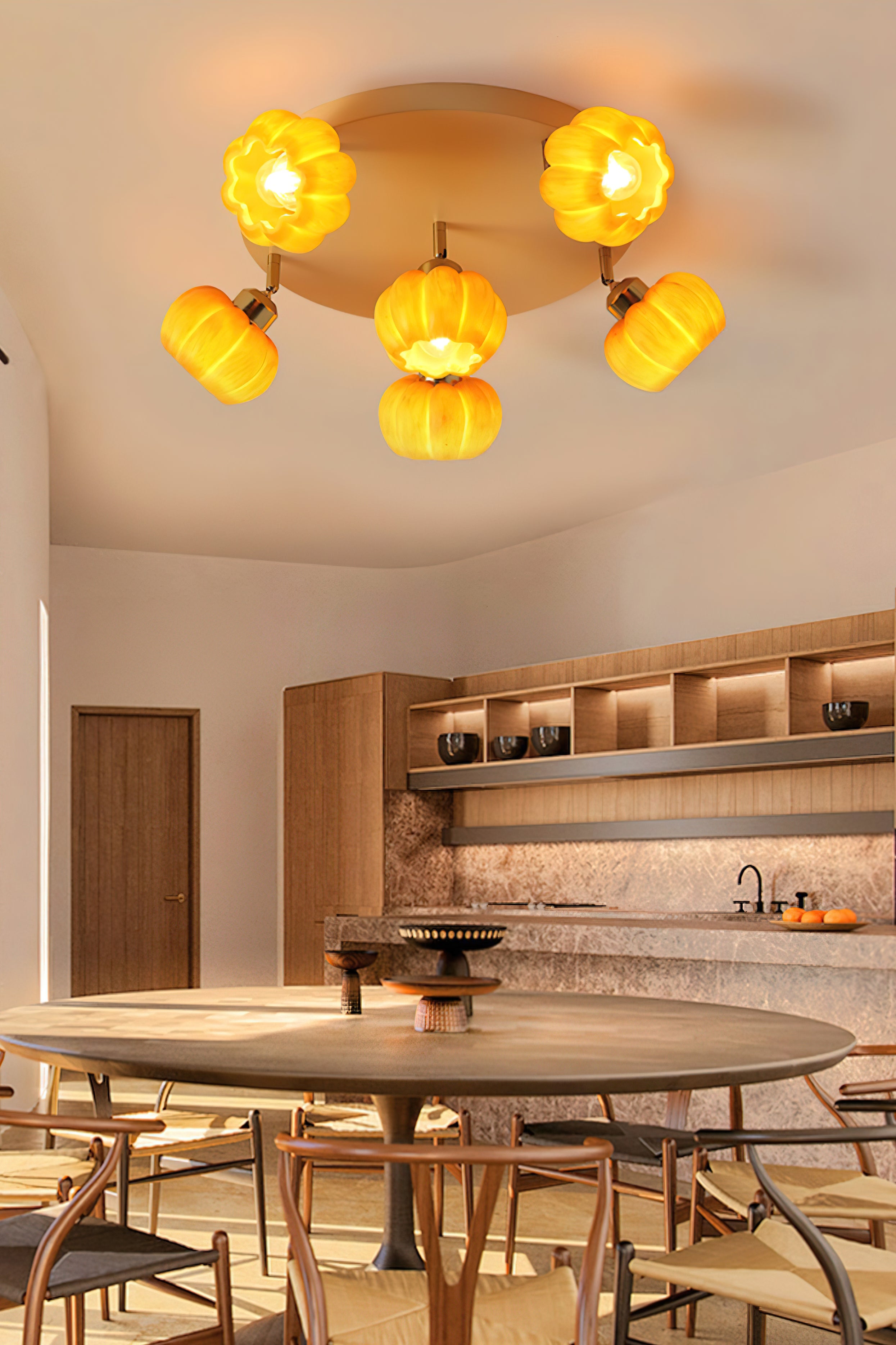 パンプキンシーリングランプ