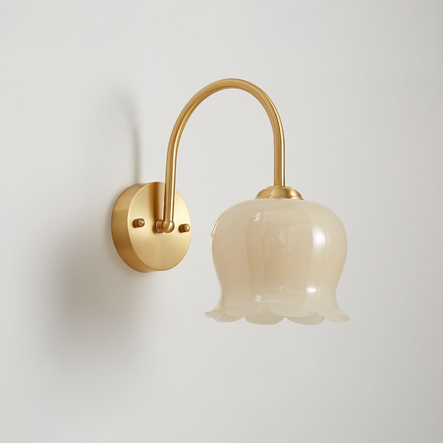 蘭のウォールランプ