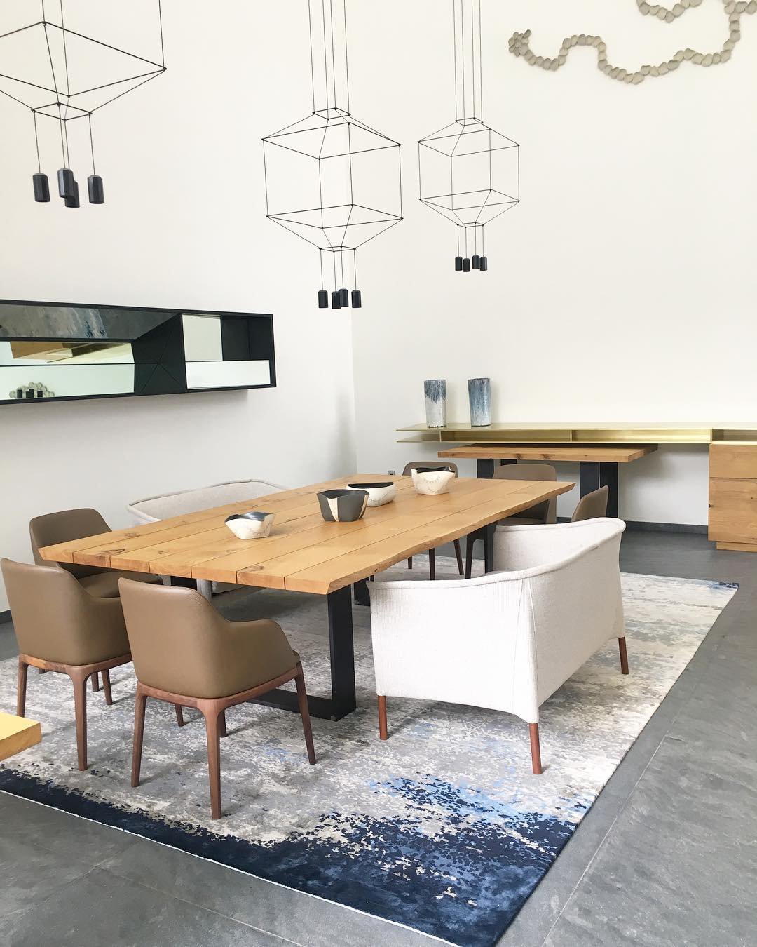 ライン3Dハンギングランプ