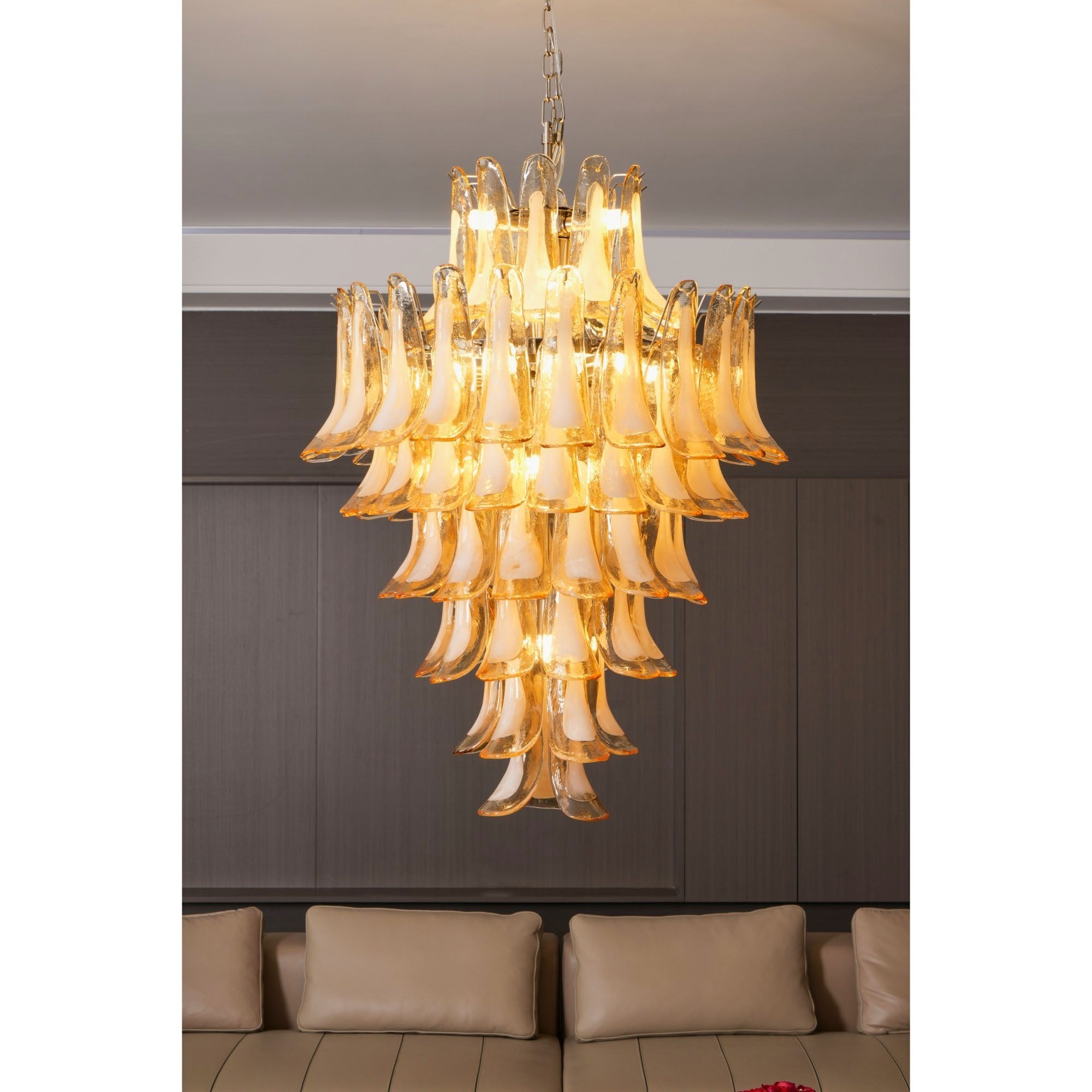 Mazzega Petals Chandelier