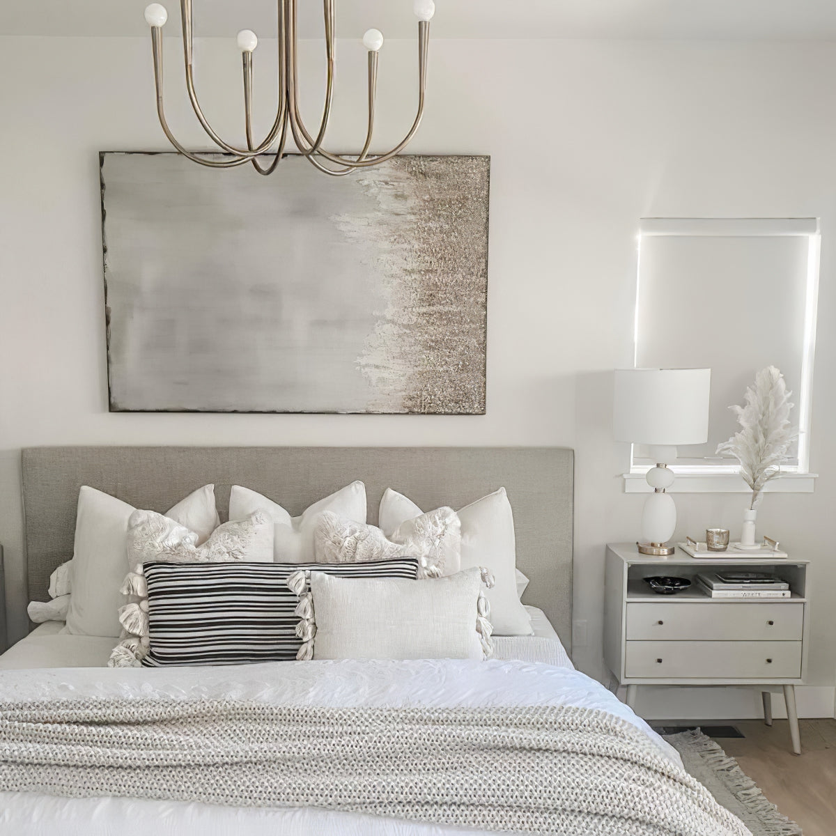 スウープアームシャンデリア