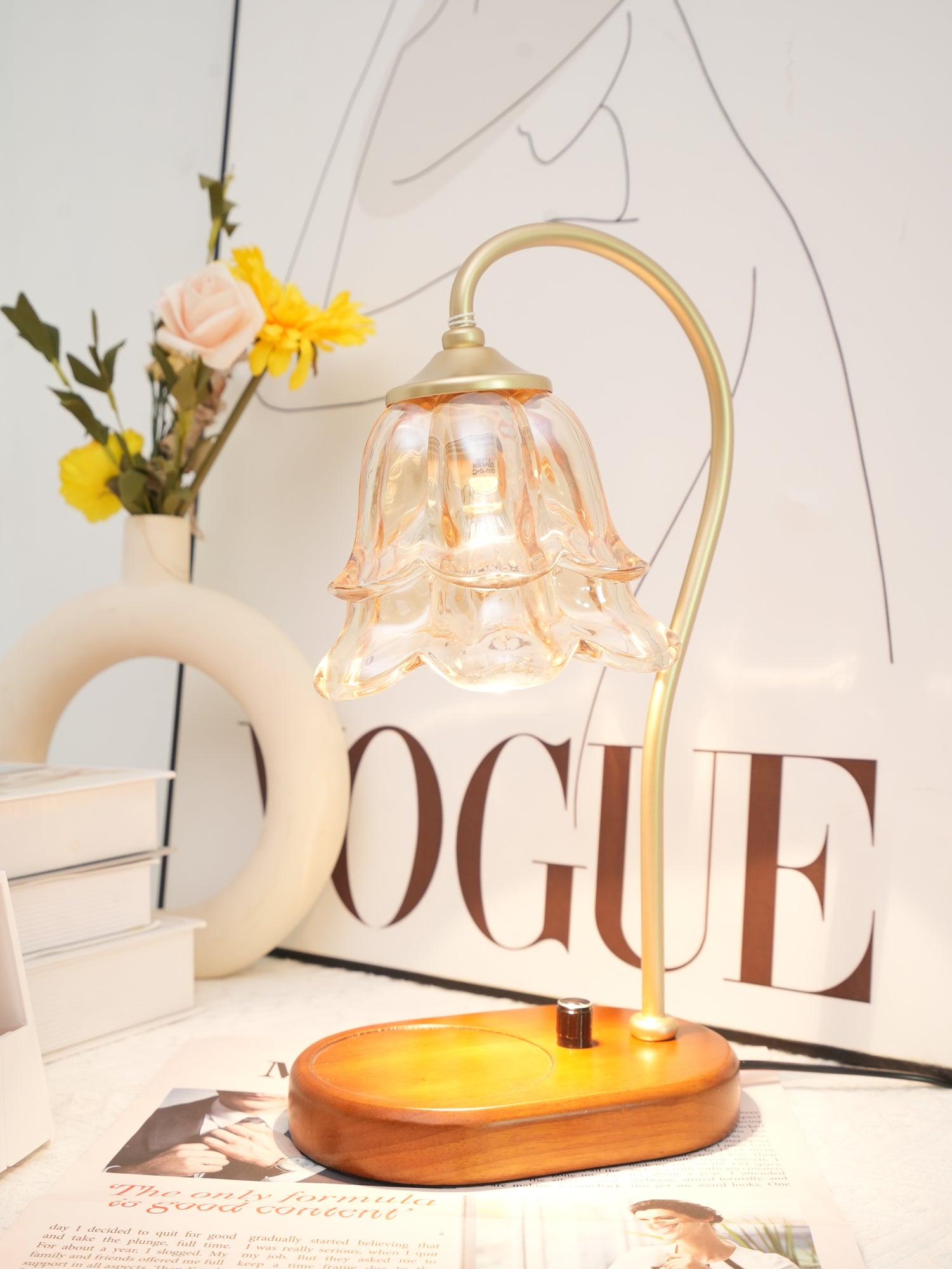 ロマンチックなウォーマーランプ