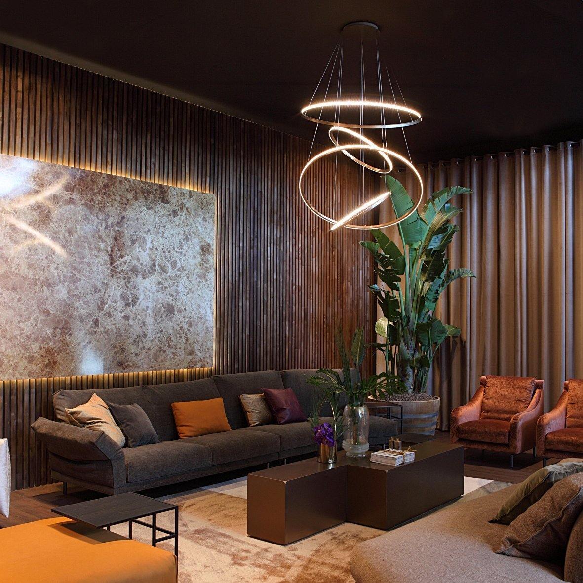 Lohja Gold Chandelier