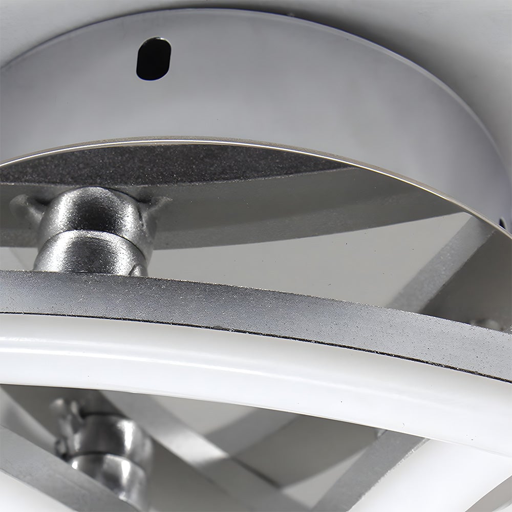 モダンなトライデントアーク寝室用LEDシーリングライト