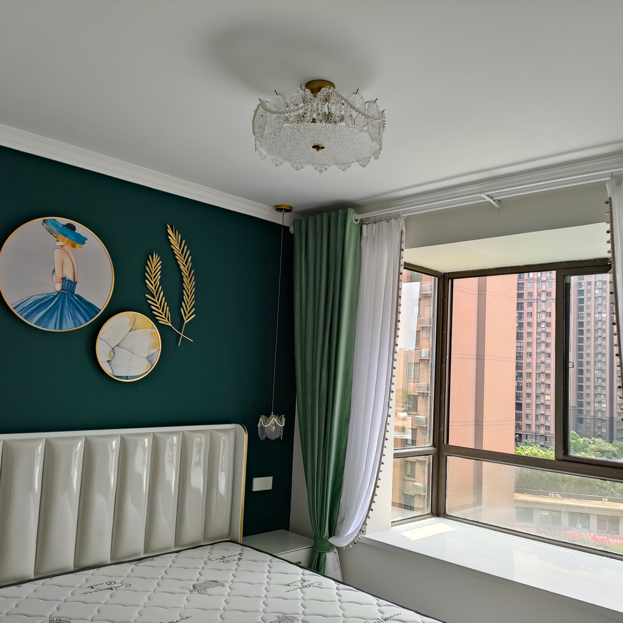 ドラムクリスタルシャンデリア