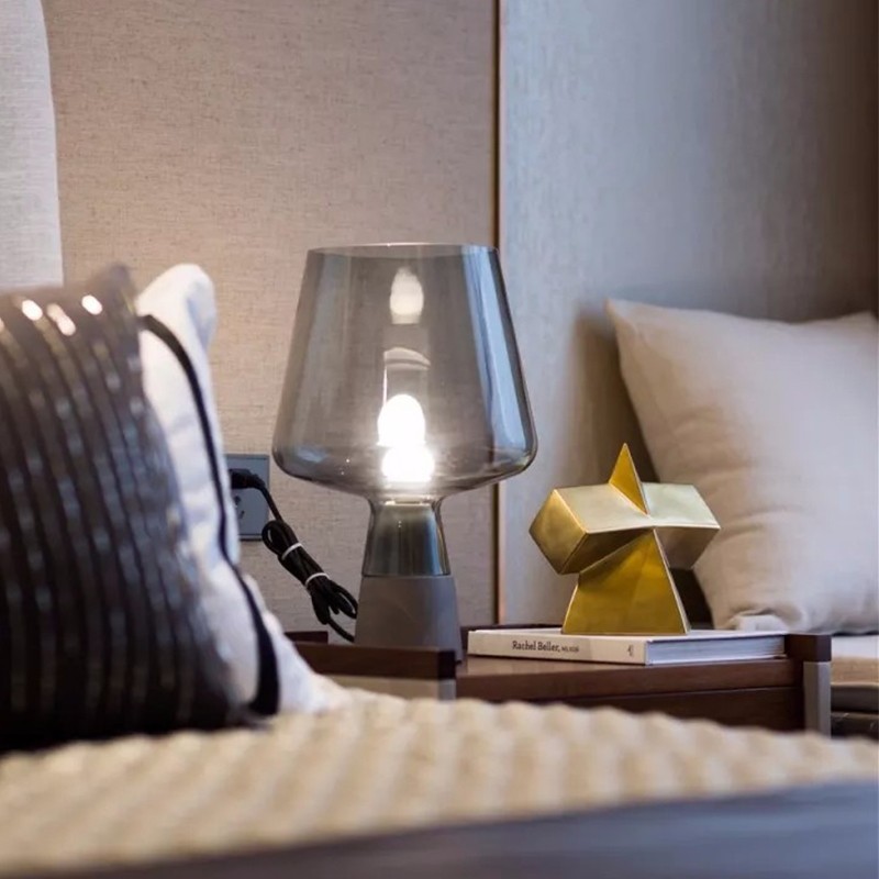 レイムガラステーブルランプ