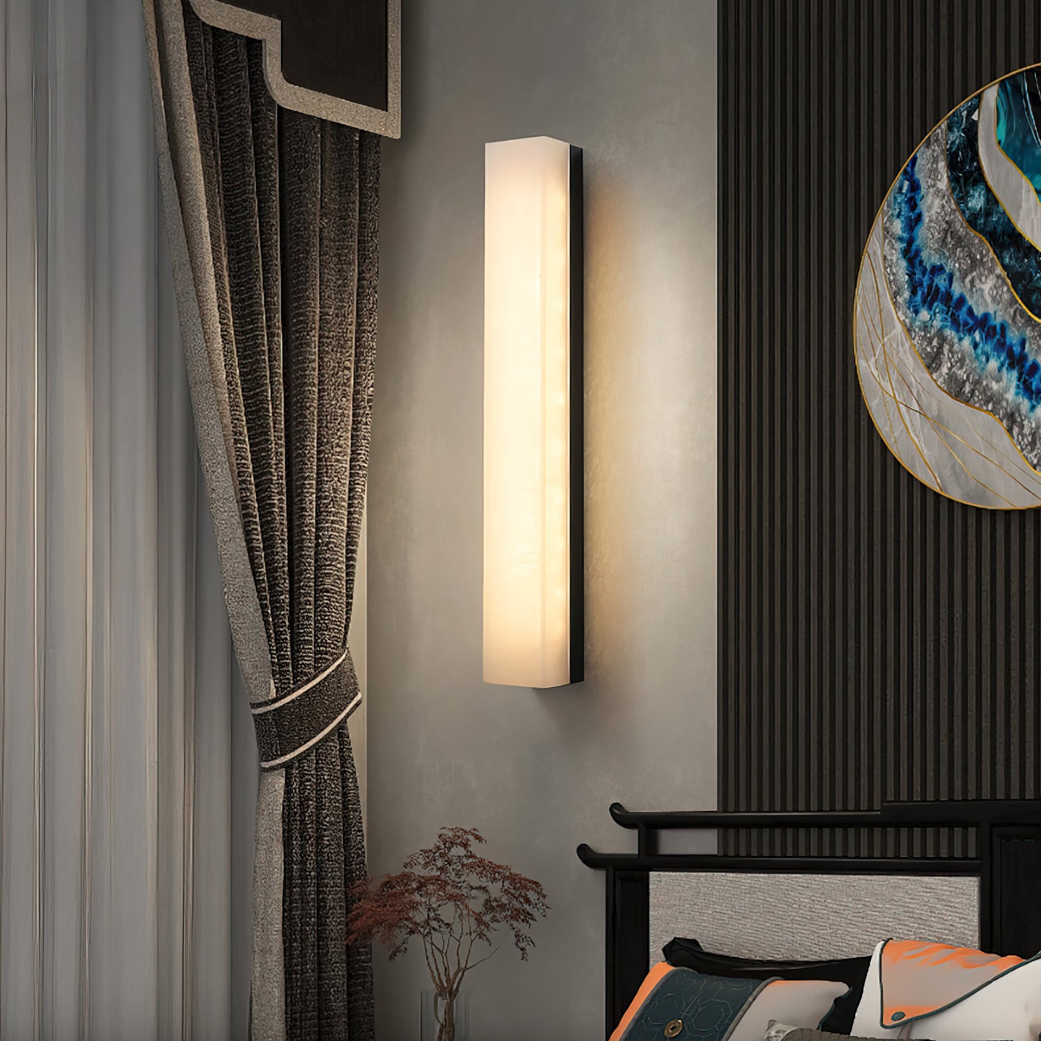 Delaney Alabaster Wall Lamp