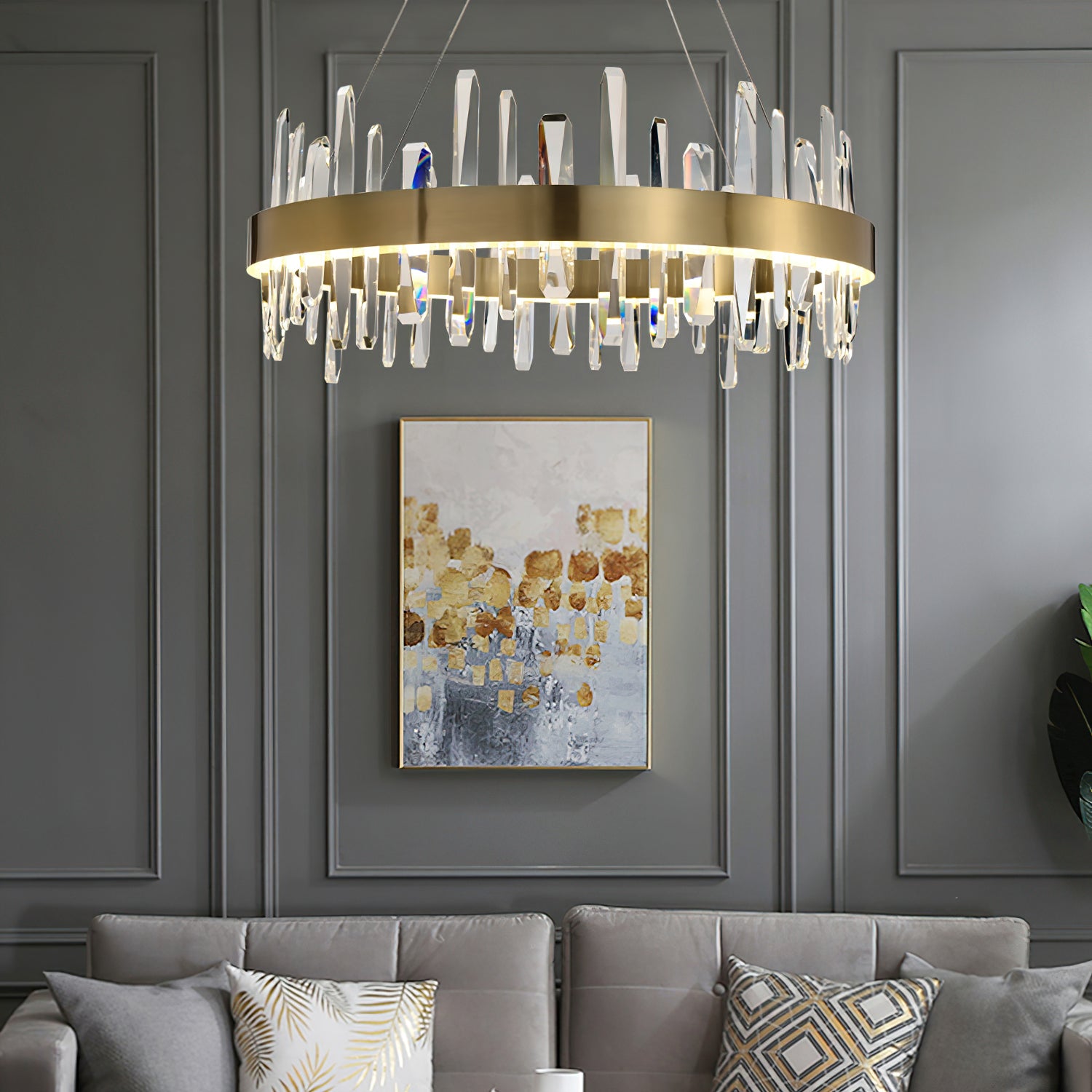 ロイヤルクリスタルシャンデリア