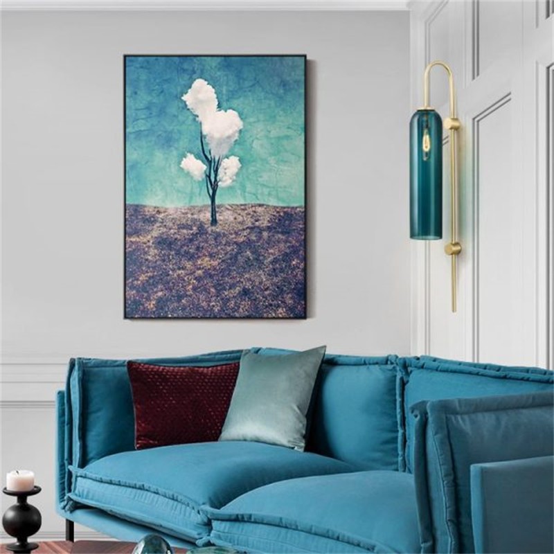 ガラス管状ウォールランプ