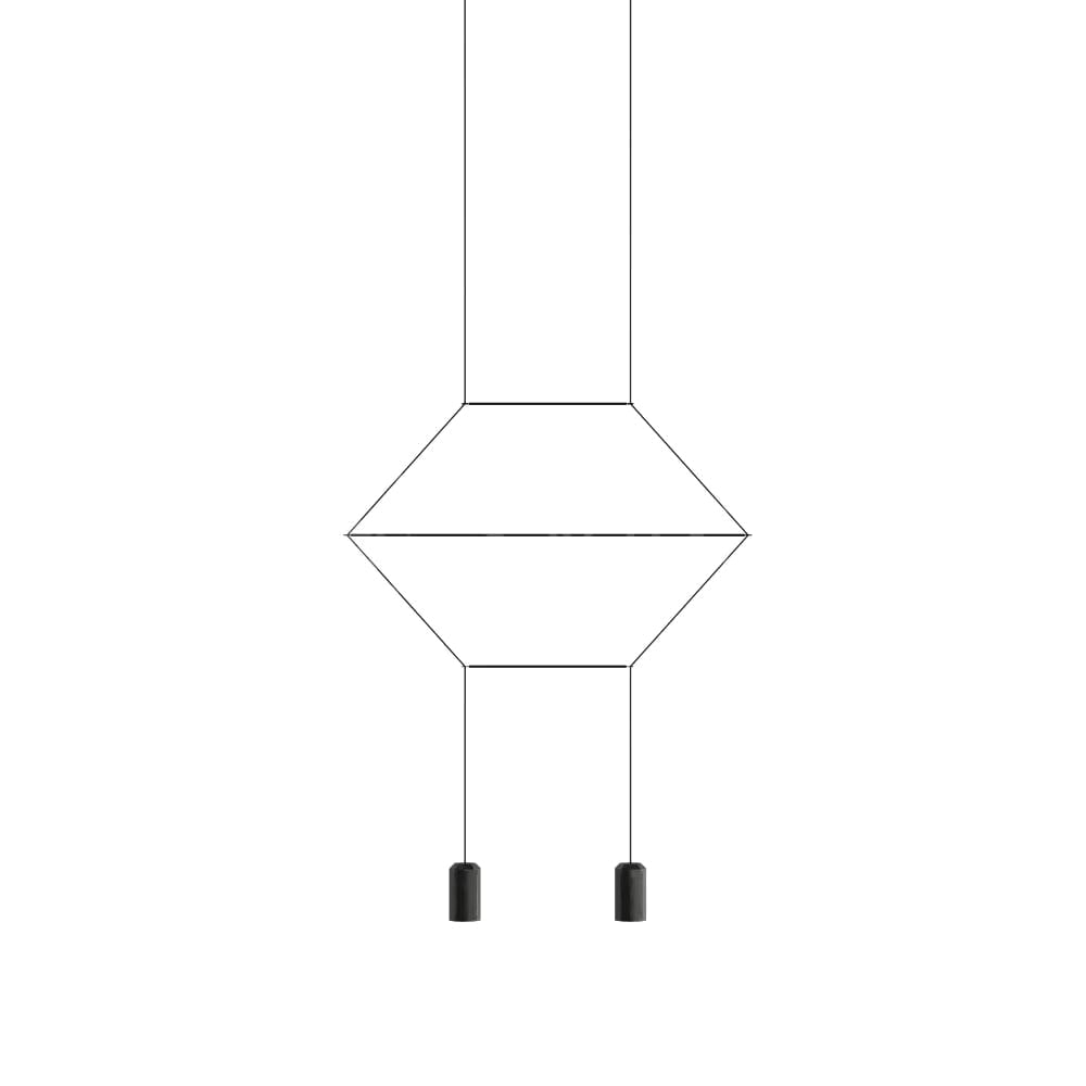 Lines 2D Hanging lamps