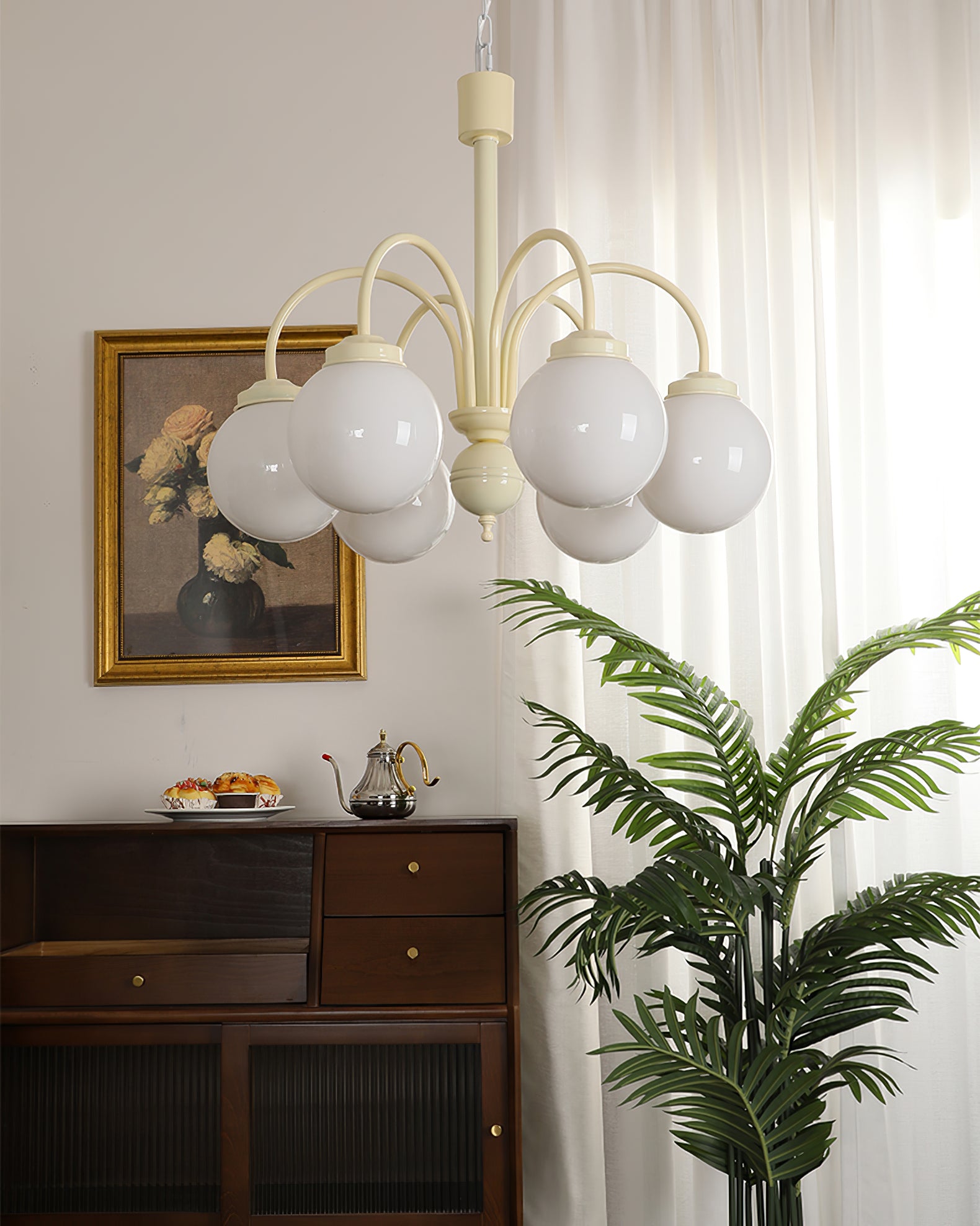 Cream Chandelier