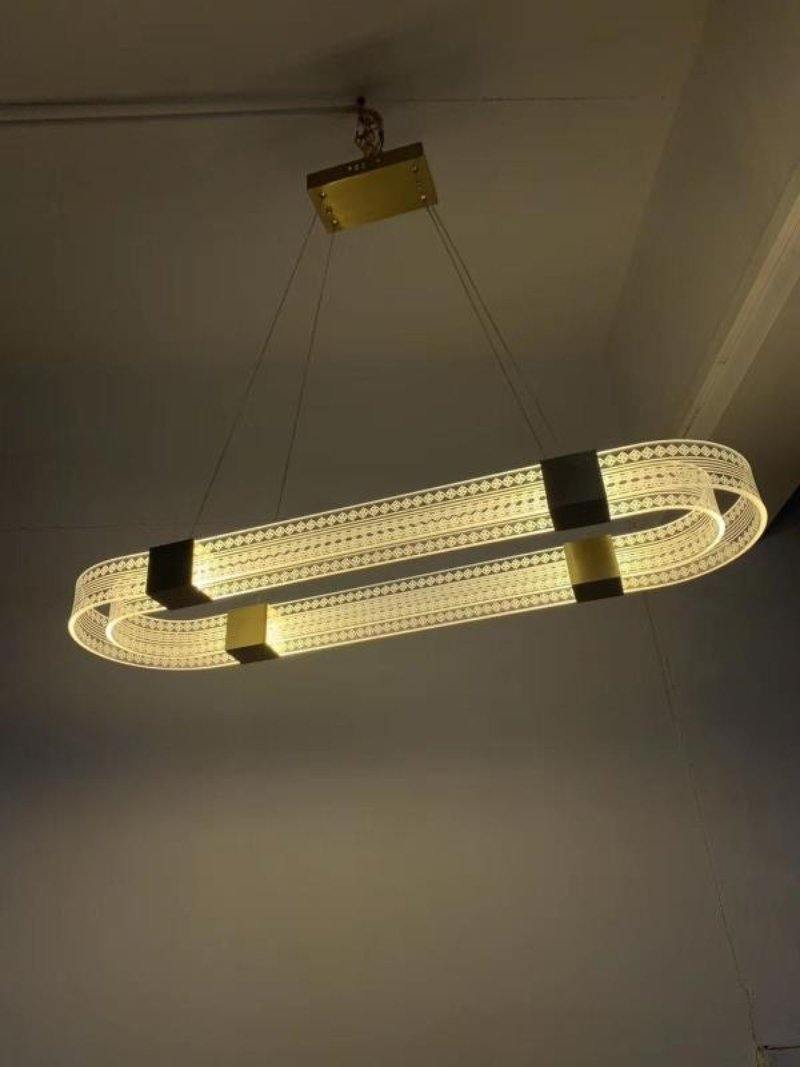 パラレルリングLEDシャンデリア