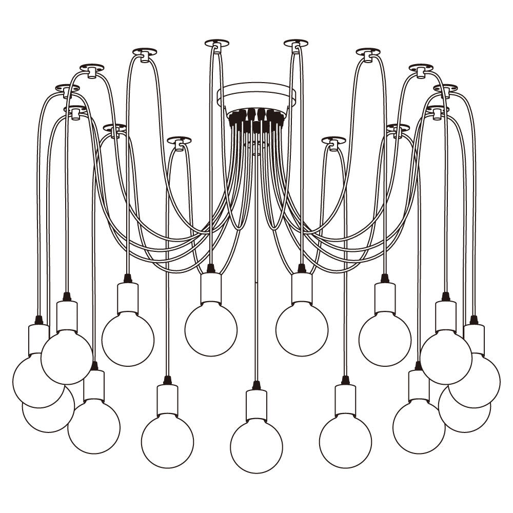 Spider Ceiling Chandelier