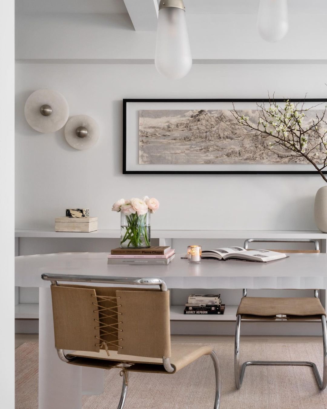 Alabaster Planes Sconce