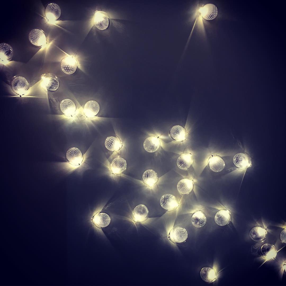 White-Clear Glass Wall Lamp