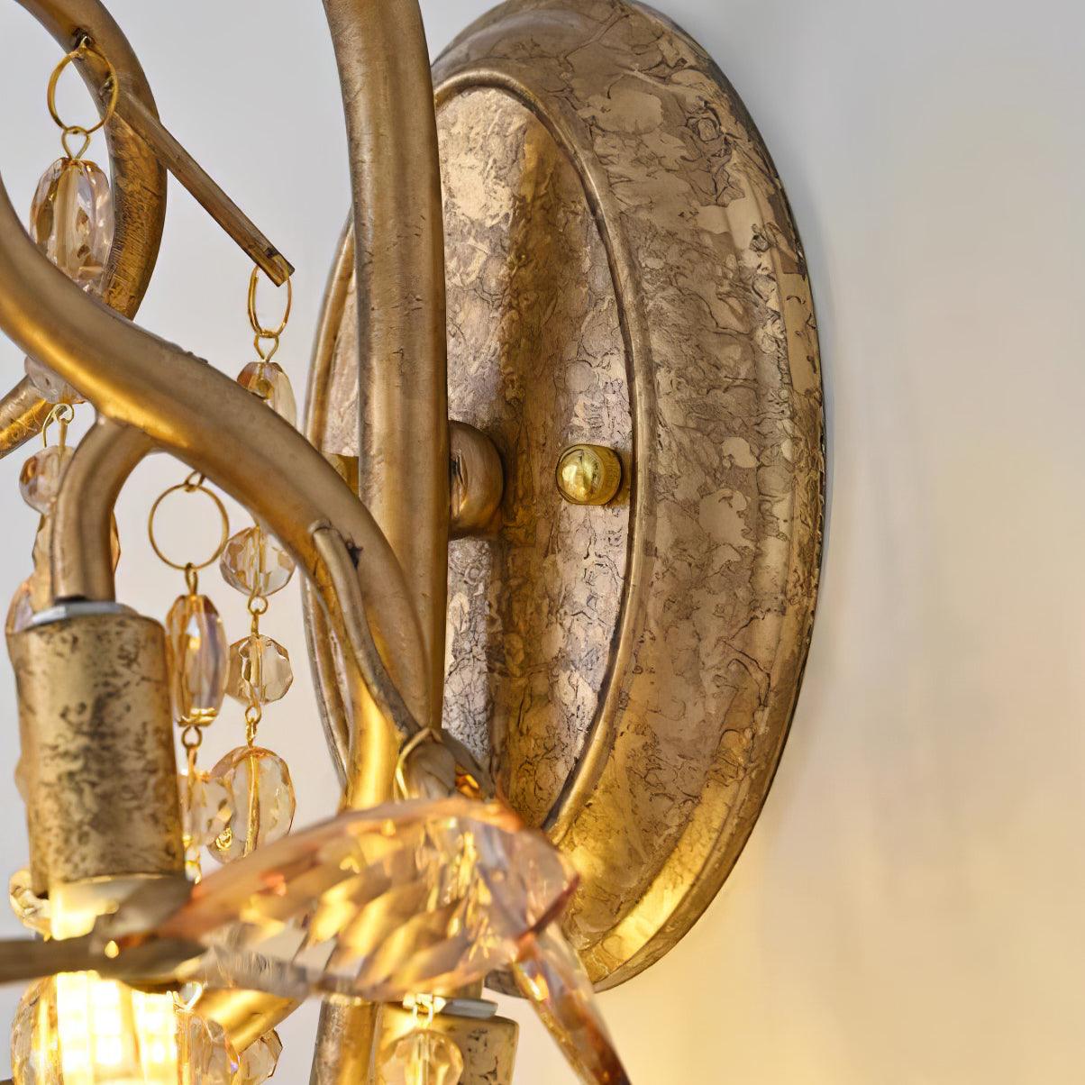 秋のトワイライトウォールランプ