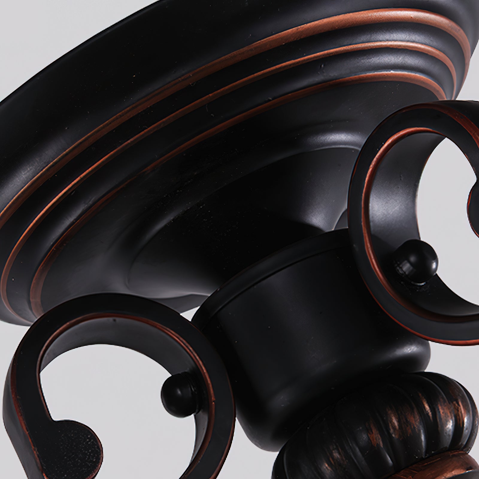 レトロポーチアイアンシーリングランプ