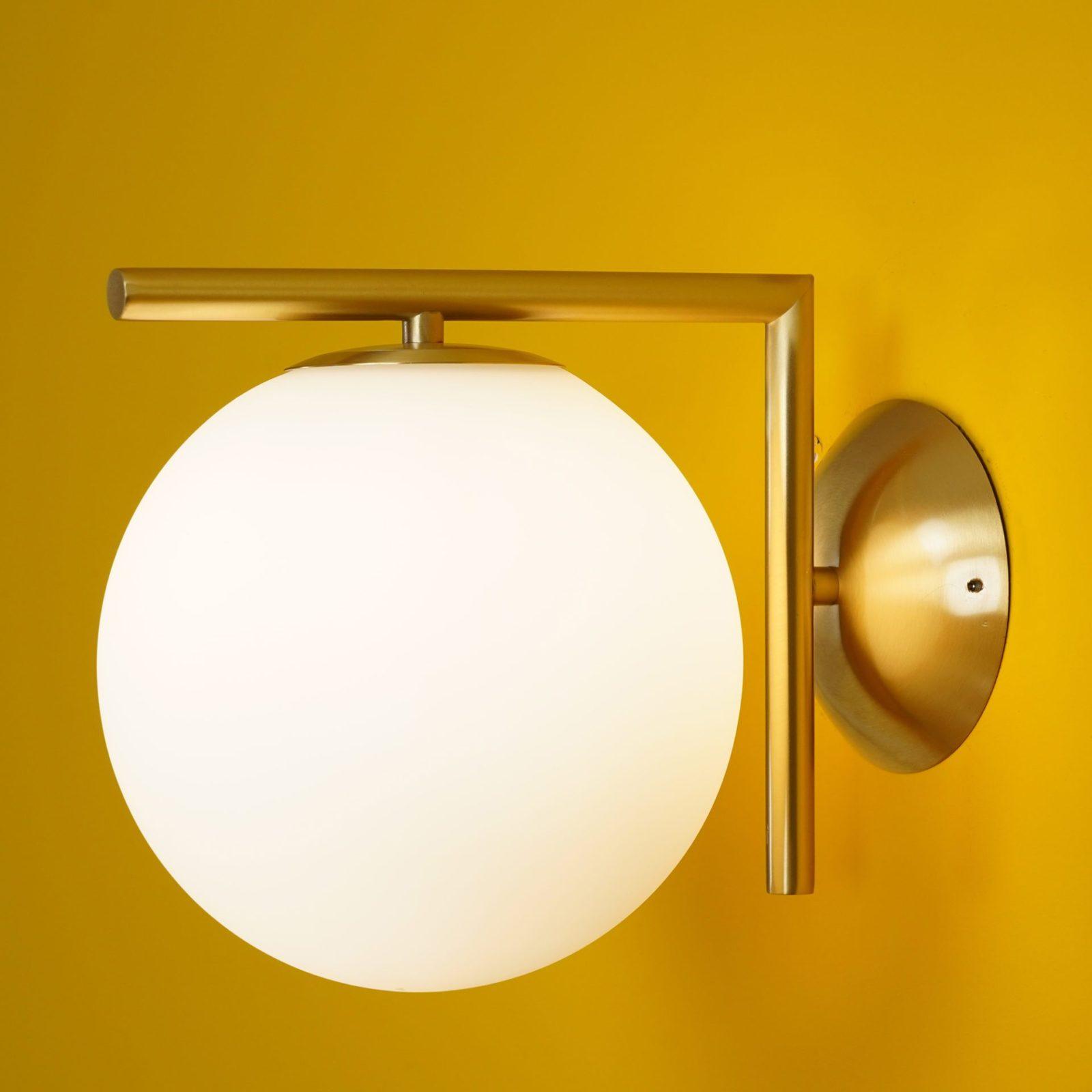 吹きガラス オパール ガラス ウォール ランプ