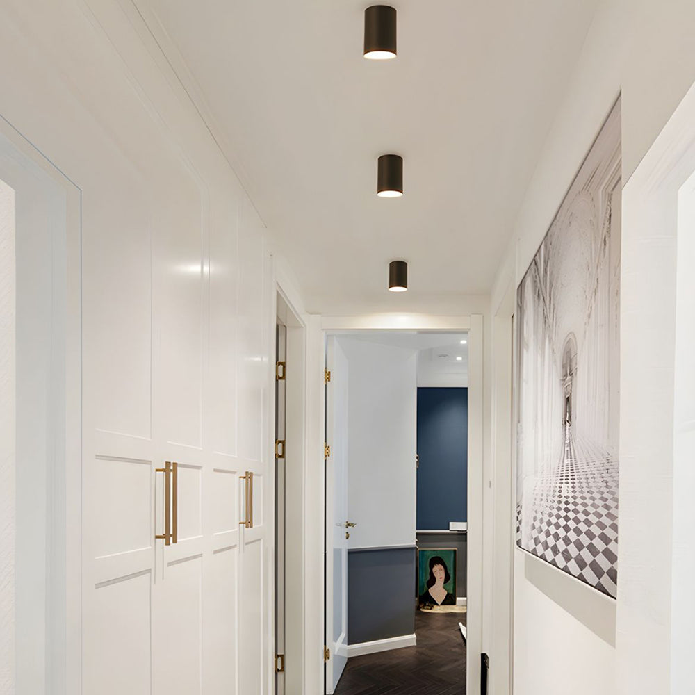 廊下用シンプルなアルミ製LEDシーリングダウンライト