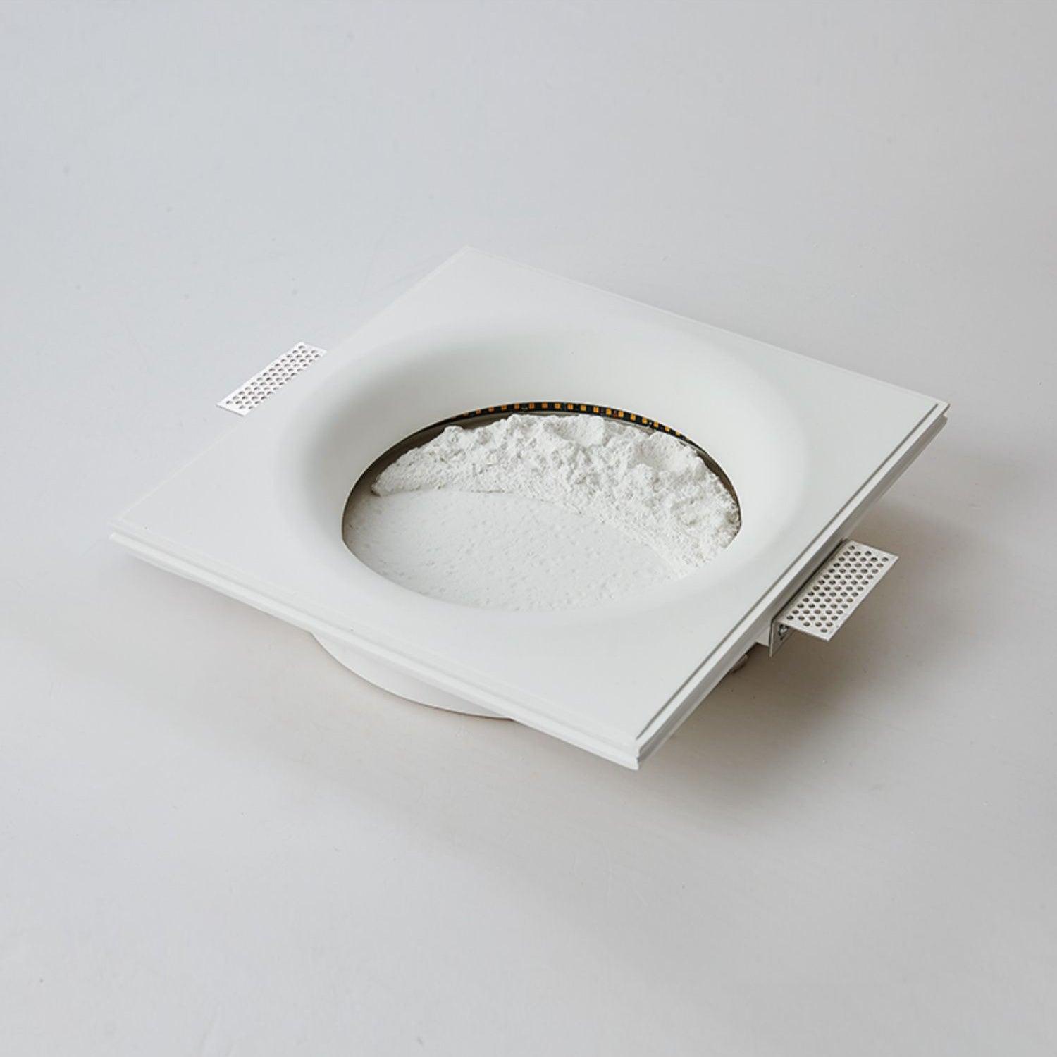 石膏ムーンウォールランプ