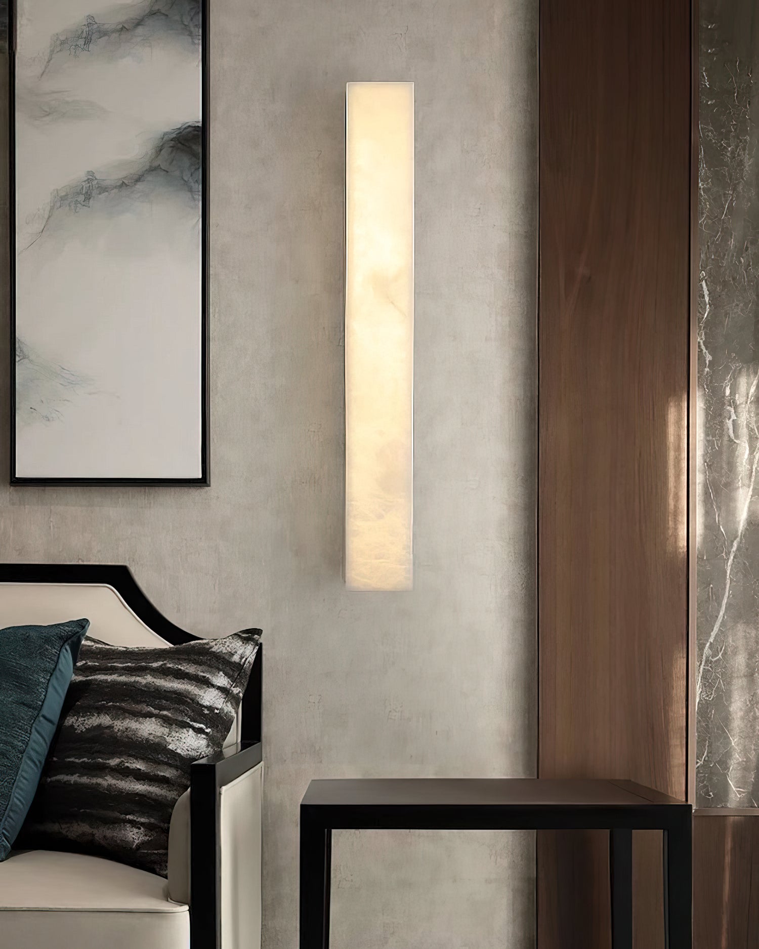 デラニー アラバスター ウォールランプ