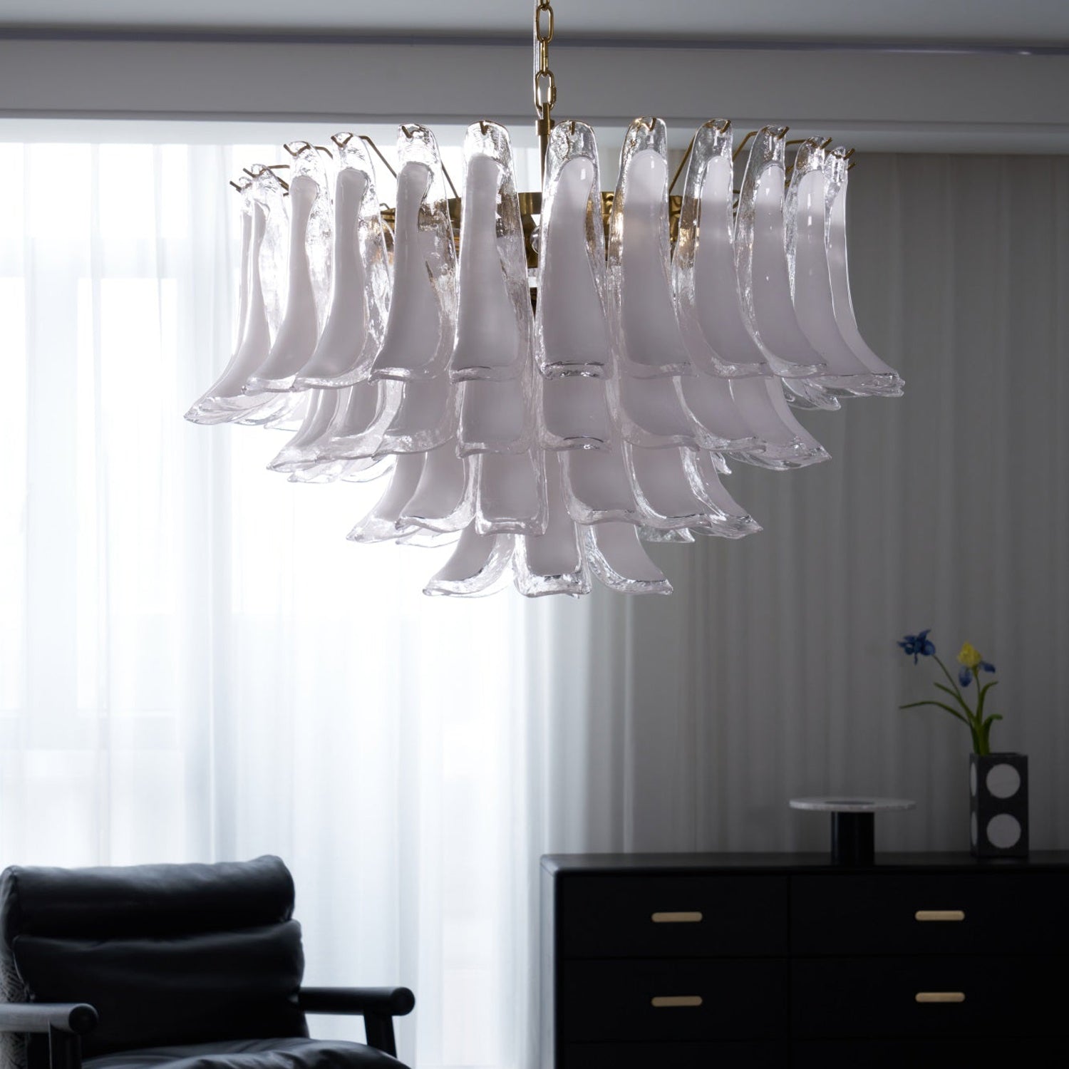 Fiora Glass Chandelier