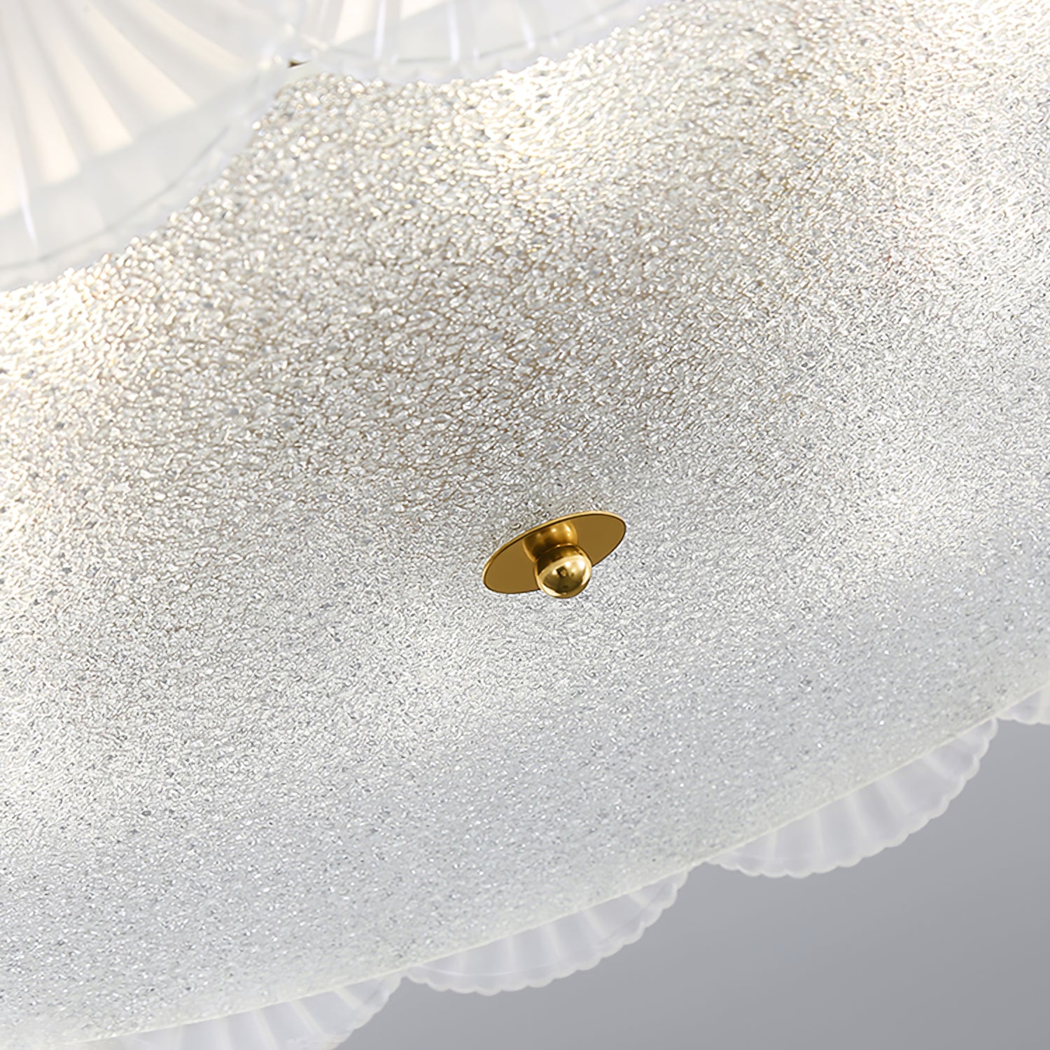 シェルガラスシャンデリア