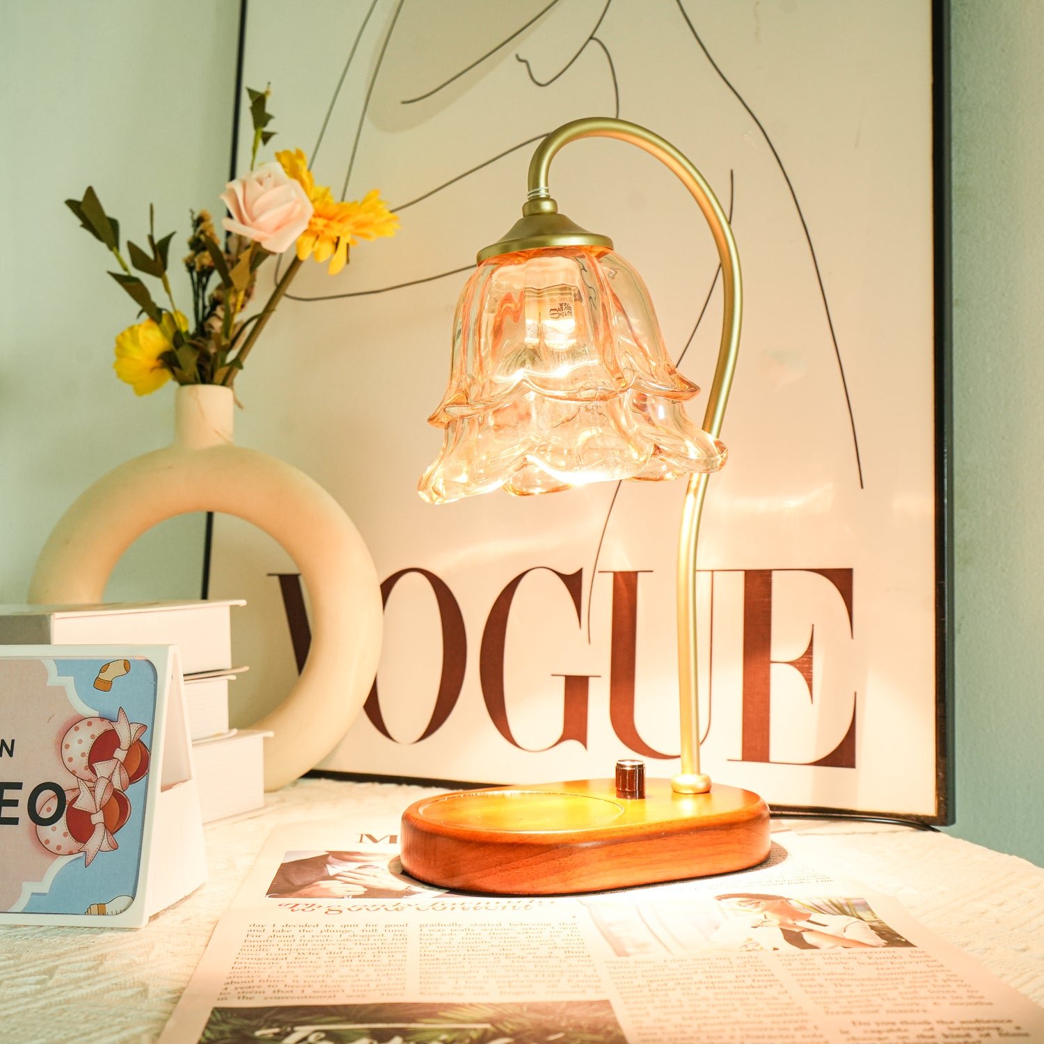 ロマンチックなウォーマーランプ