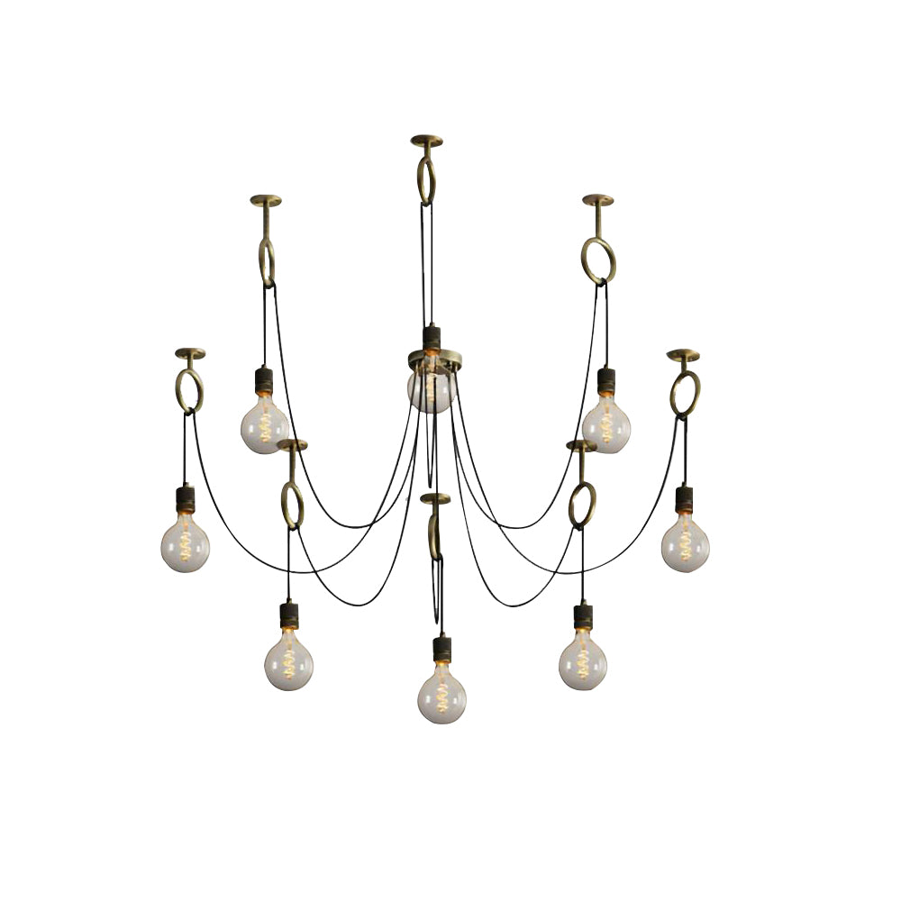 Industrial Spider Chandelier